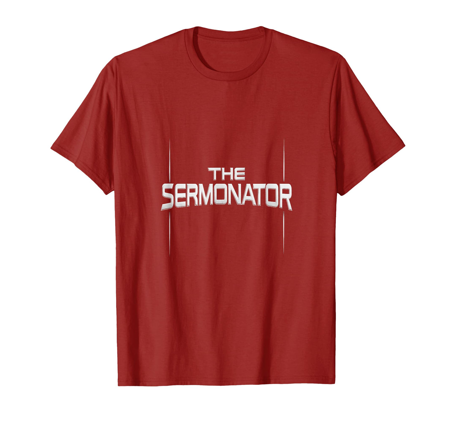 The Sermonator - Funny Pastor Prayer Warrior T-Shirt