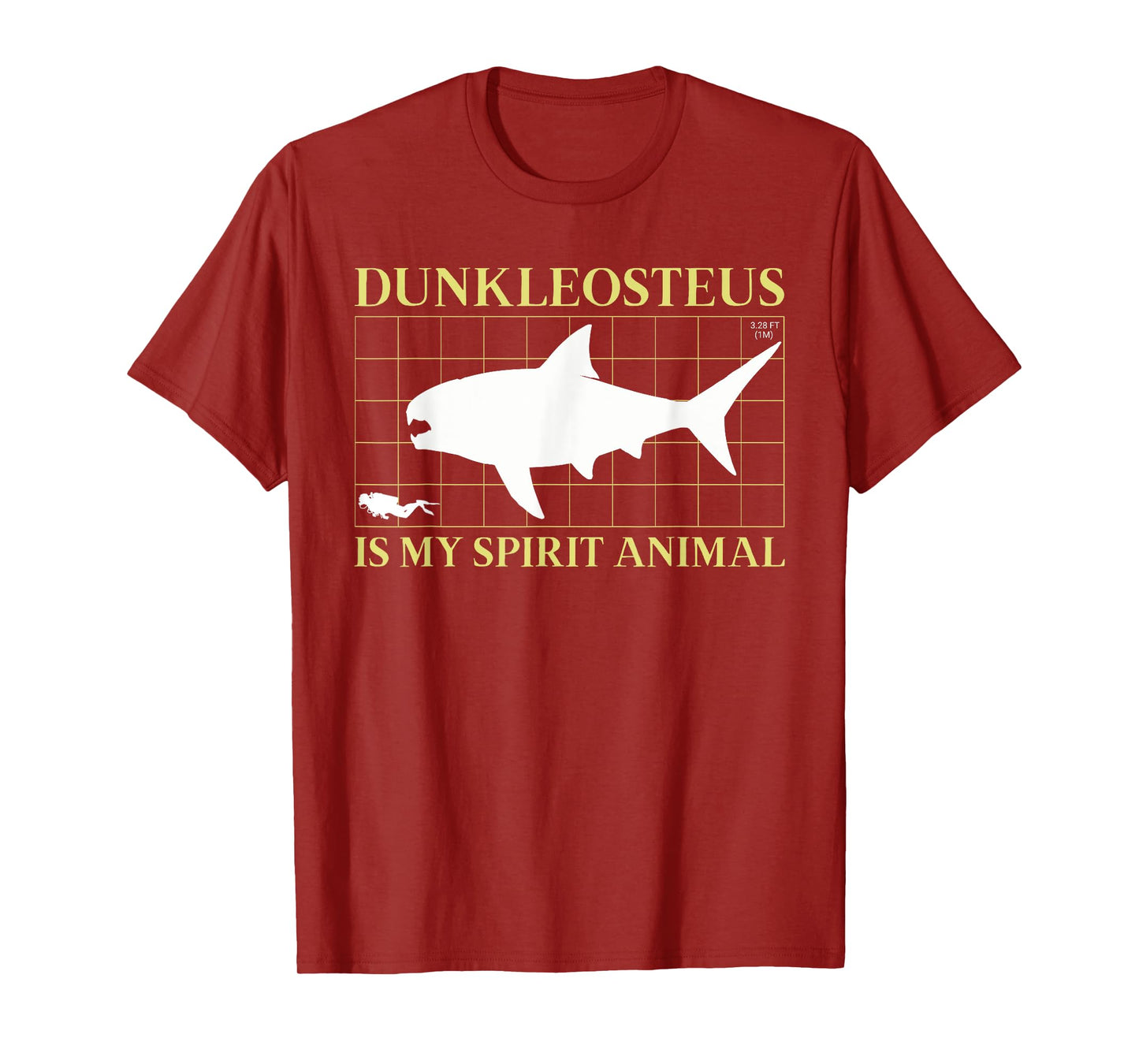 Dunkleosteus Is My Spirit Animal Devonian Sea Monster T-Shirt