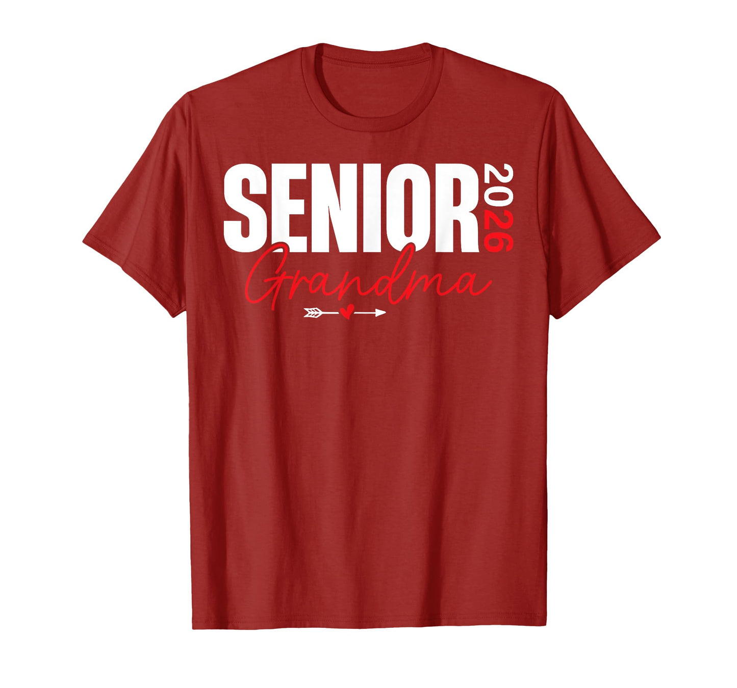 2026 Senior Grandma Class of 2026 Graduate Graduation Year T-Shirt