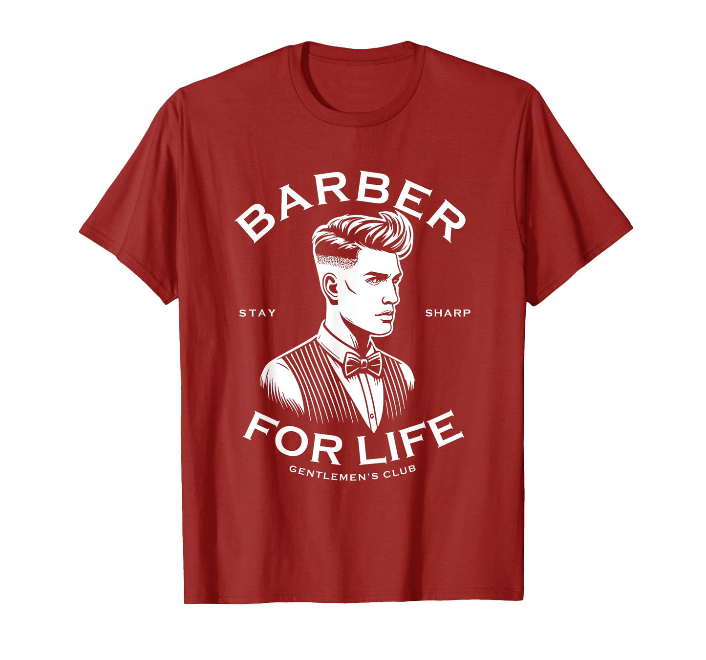 Barber For Life Proud Barber Novelty Mens Womens T-Shirt
