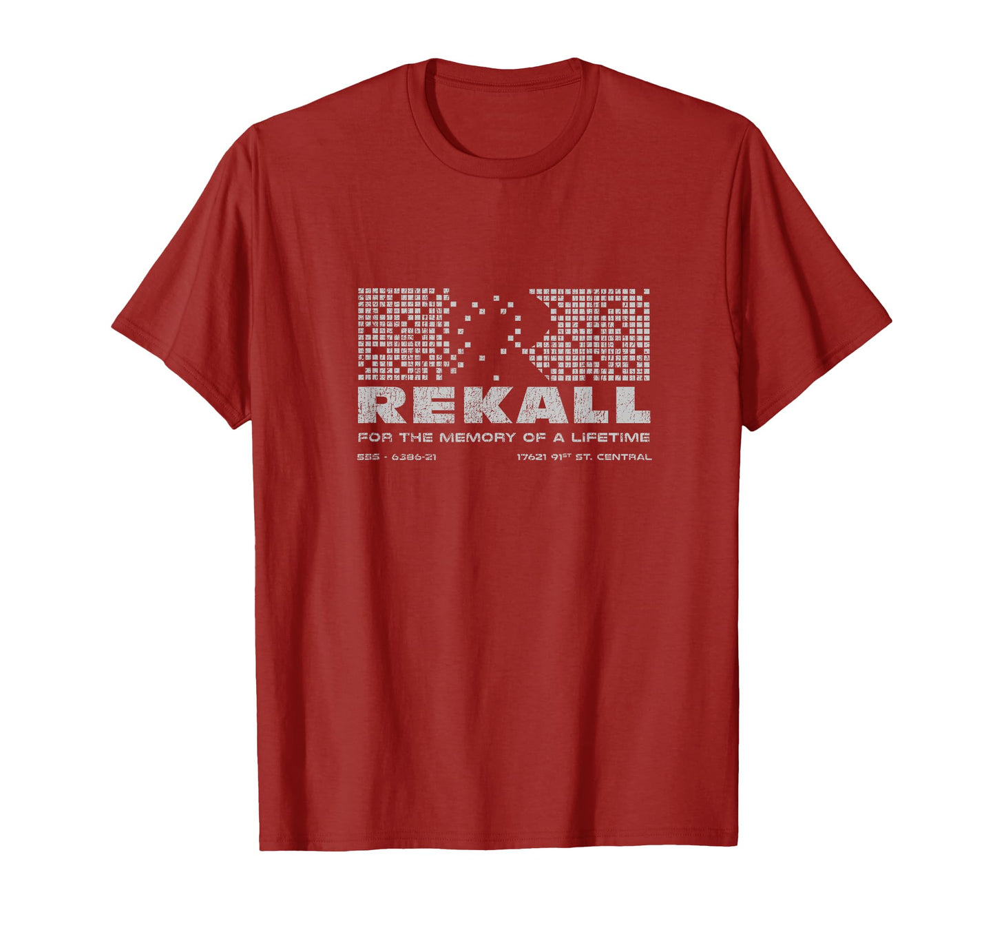 Rekall - Memory of a lifetime - Total Recall Pre-distressed T-Shirt