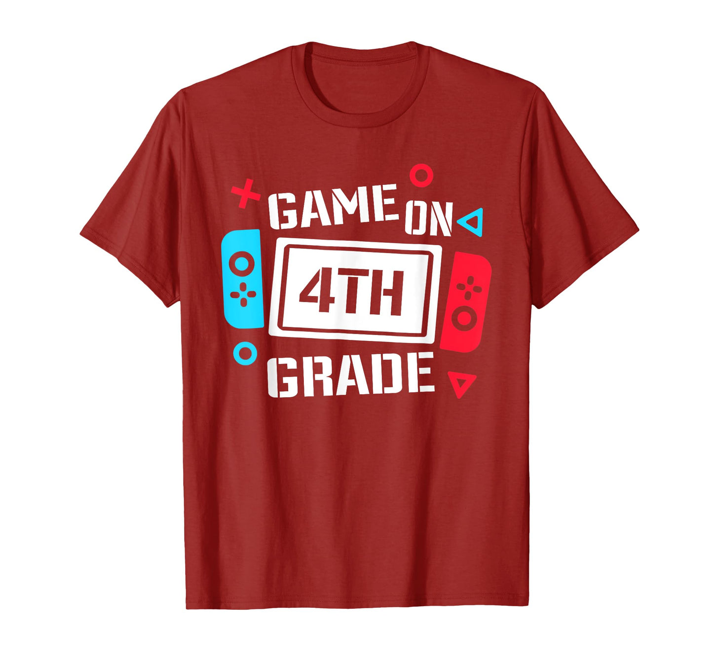 Game On 4th Grade Boys Kids Fourth Grade Back To School T-Shirt