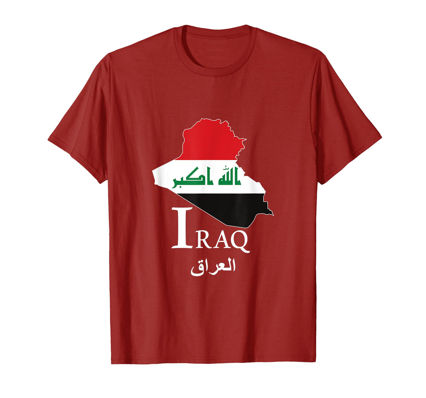 Iraq Iraq Iraqi Map Arab Iraq I Love Iraq Flag T-Shirt