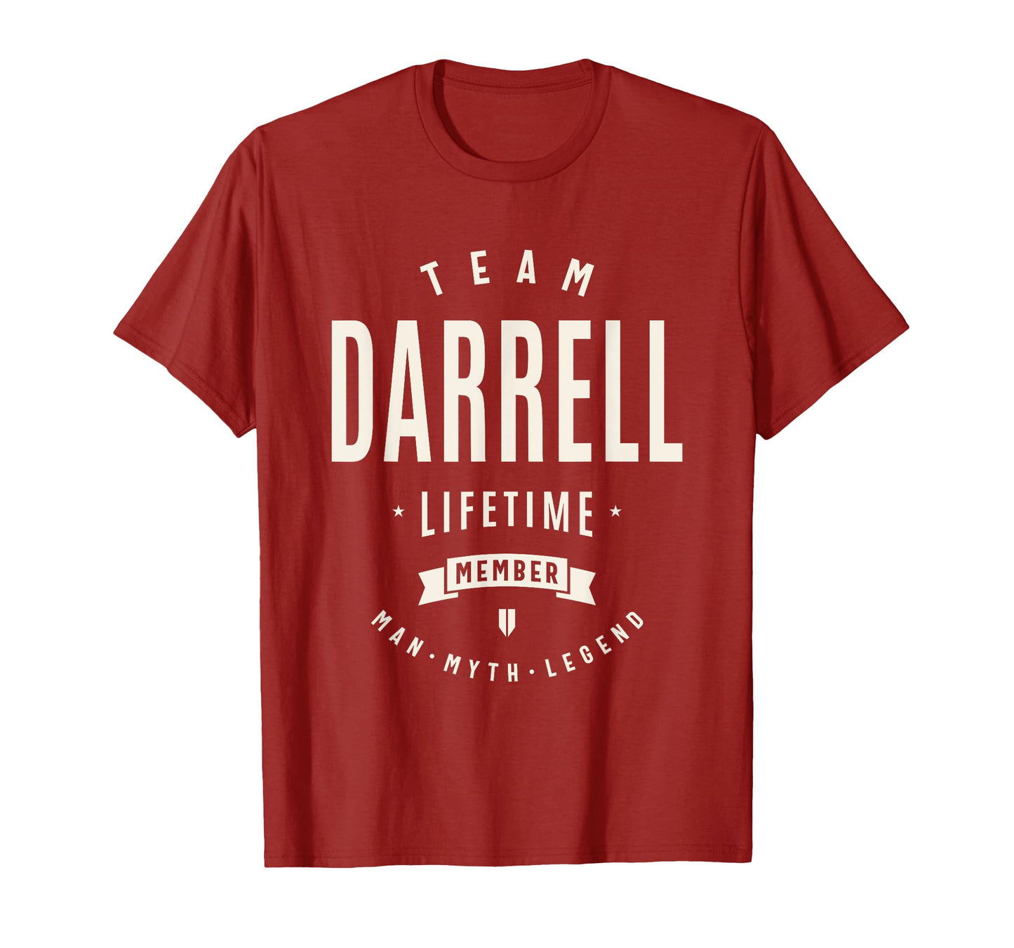 Team Darrell Lifetime Member Funny Name Darrell T-Shirt