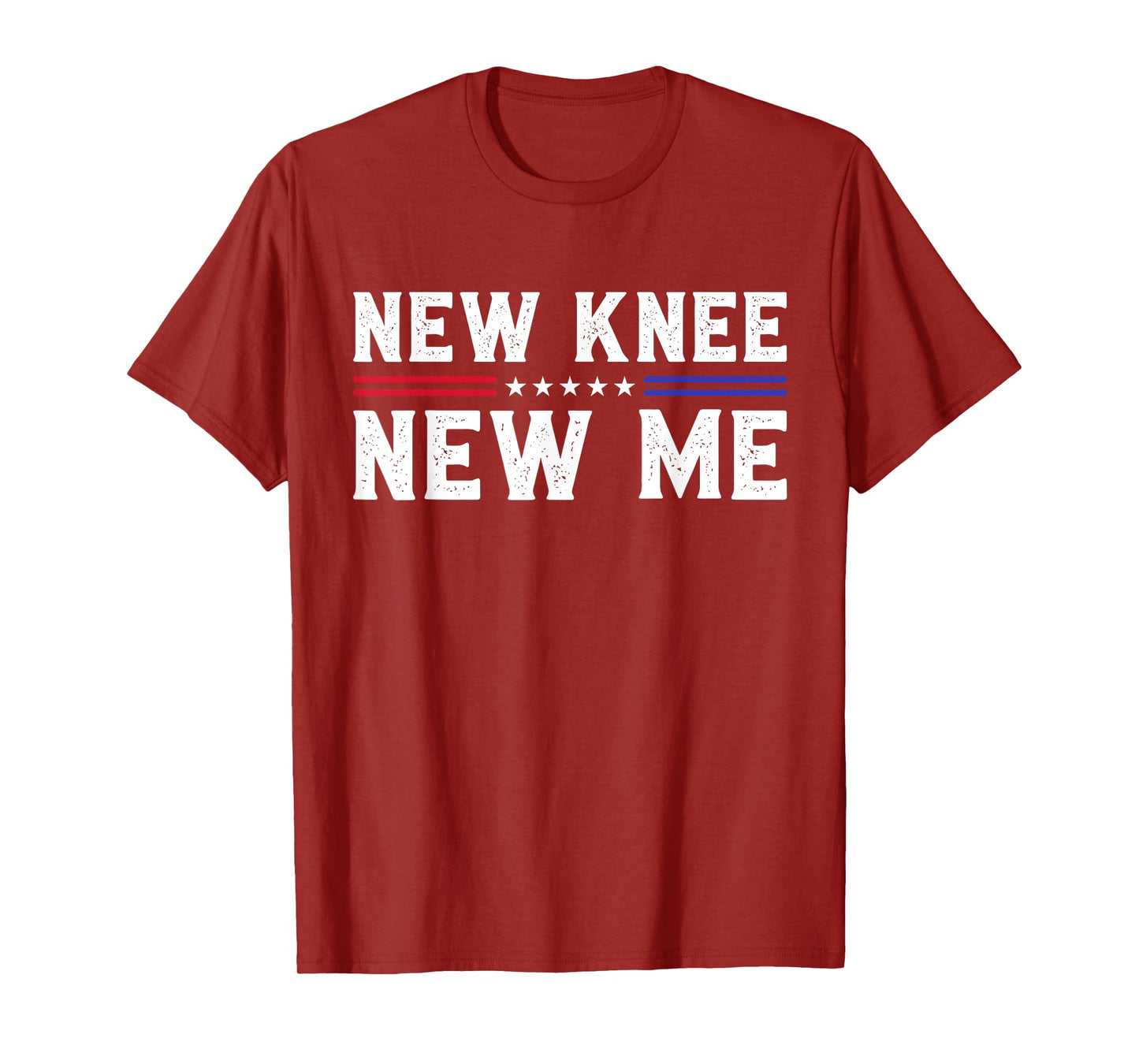 New Knee New Me Funny Broken Knee Surgery Recovery T-Shirt