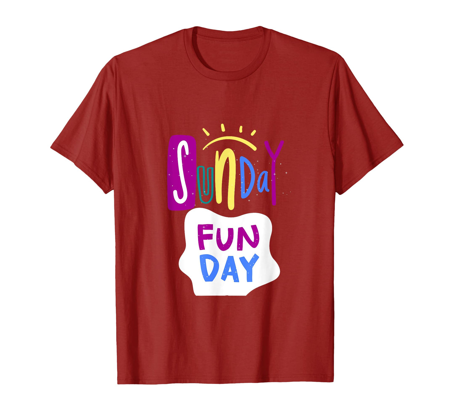Funny Day in My Life, Sunday Funday Design, Day T-Shirt