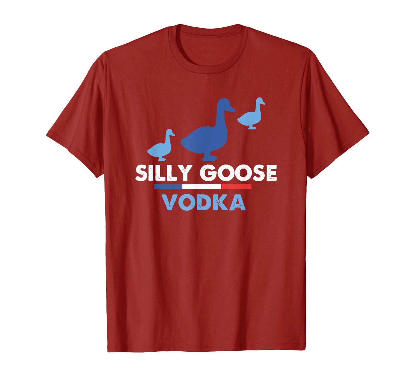 Silly Goose Vodka Funny Animal Alcohol Lover T-Shirt