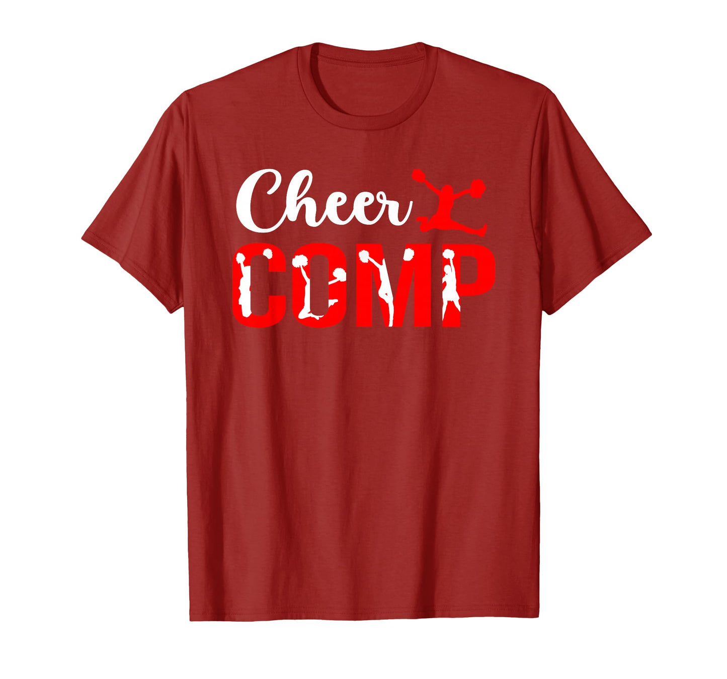 Cheer Comp Day Cheerleader Competition Day Cheerleading T-Shirt