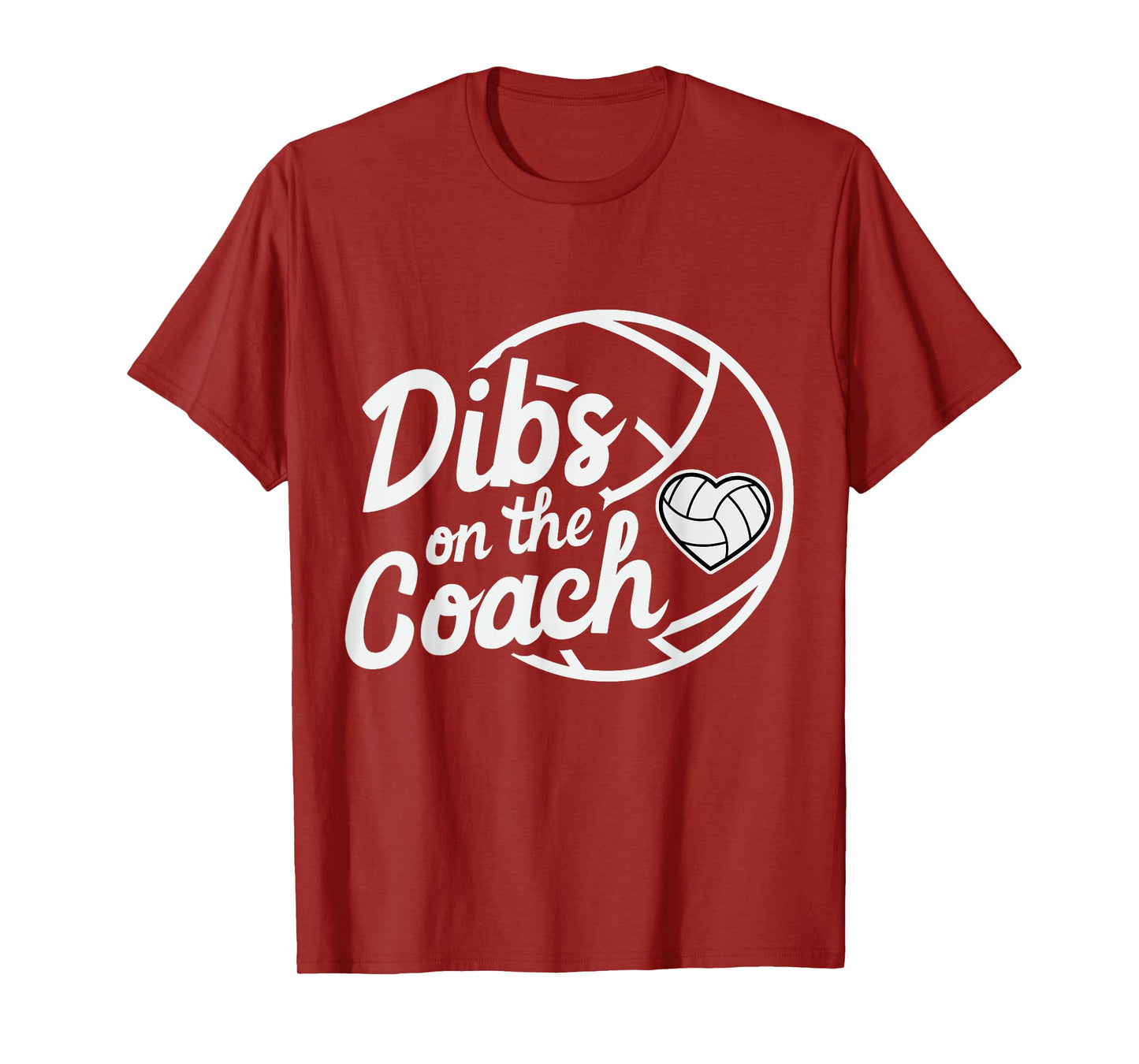 Dibs On The Coach Volleyball Coach's Wife Sport family T-Shirt