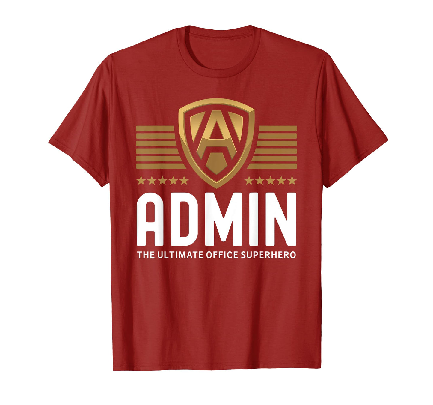 Admins Life Office Superhero Computer Administrator Admin T-Shirt