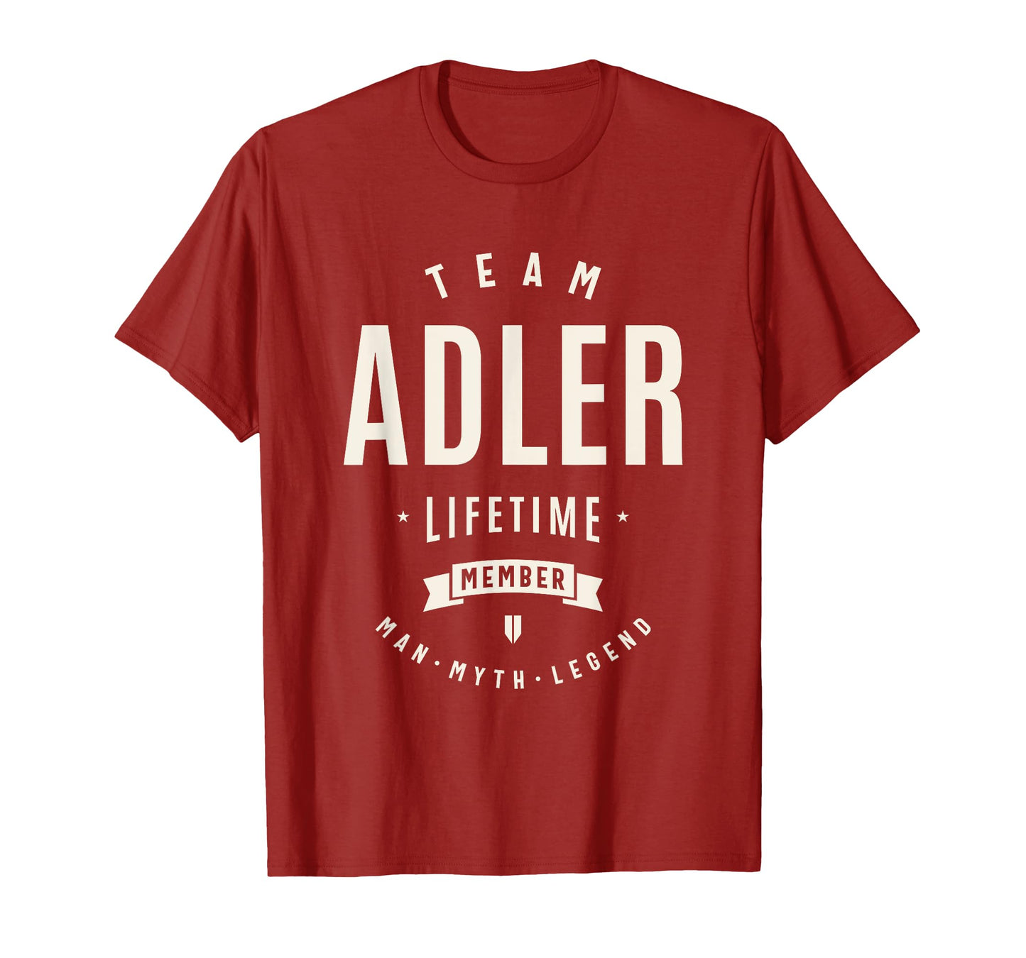 Team Adler Lifetime Member Funny Name Adler T-Shirt