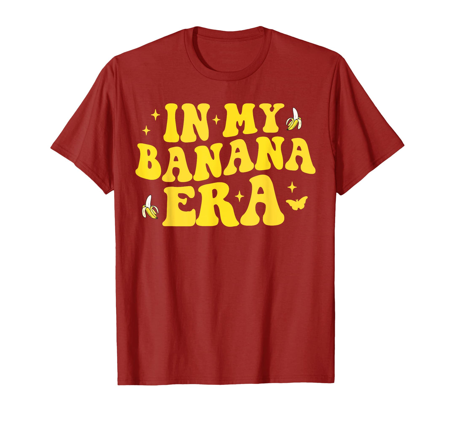 In My Banana Era Funny Banana Lover Retro Bananas T-Shirt