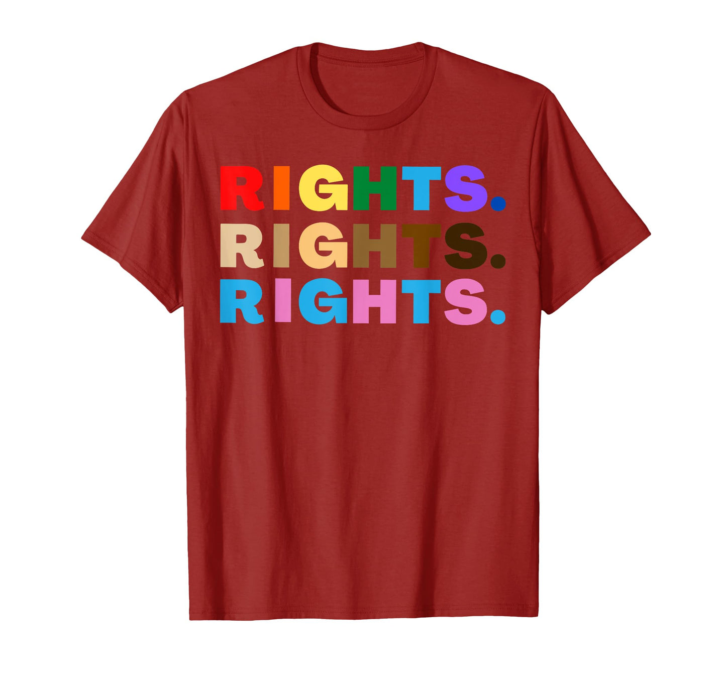 Rights Rights LGBT Gay Equal Black Lives Matter Transgender T-Shirt