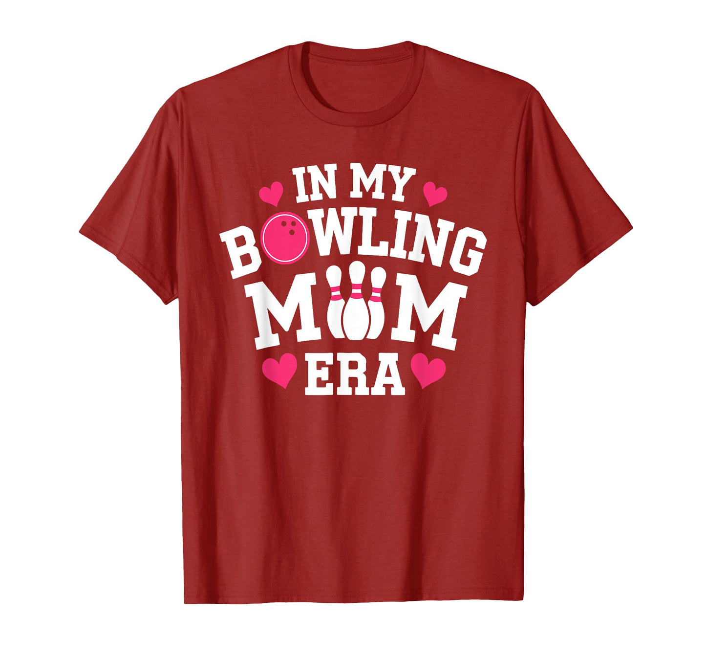 In My Bowling Mom Era Funny Bowling for Moms T-Shirt