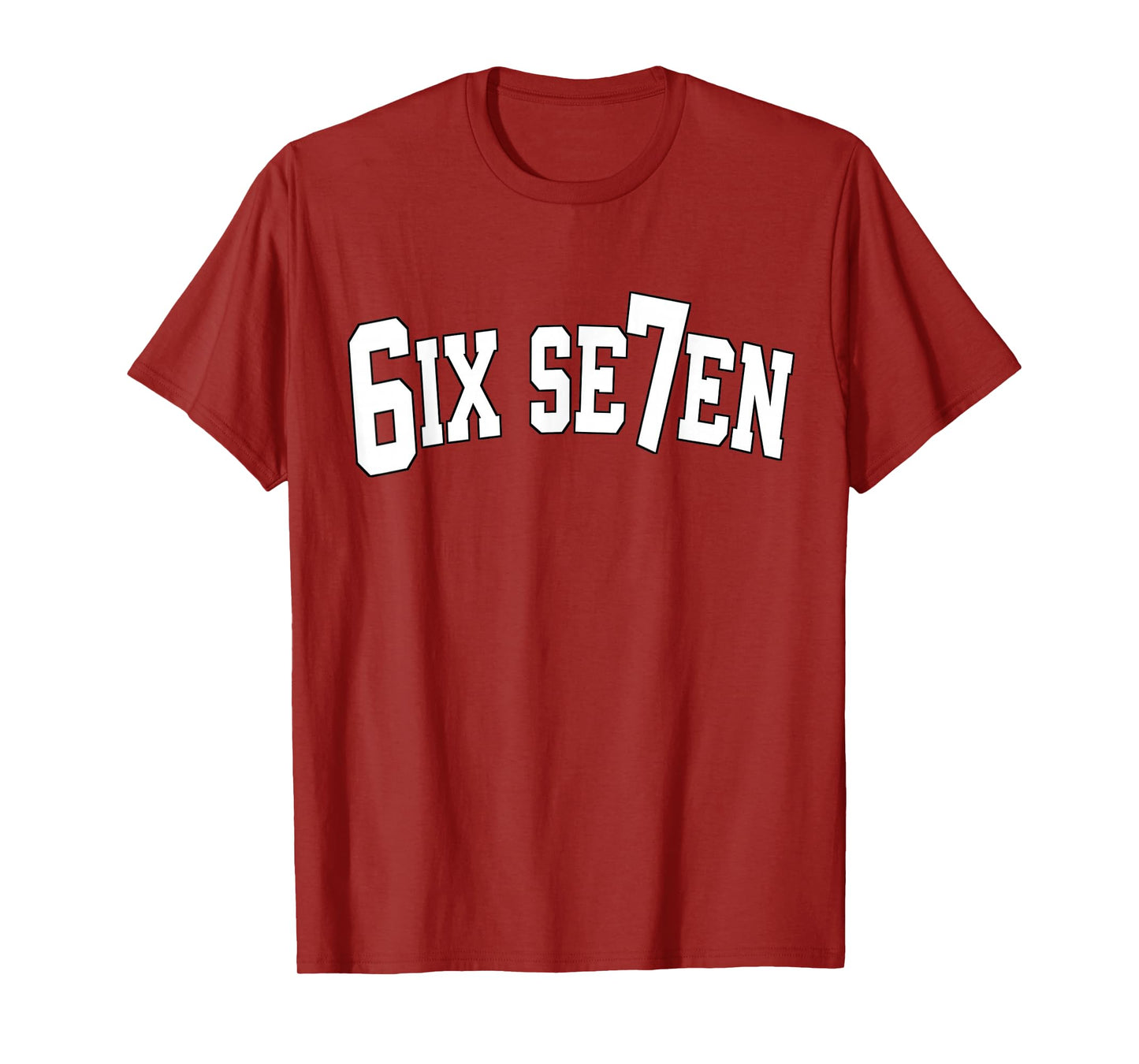 Halloween Viral Internet Six Seven Meme 67 Sports Jersey Tee T-Shirt