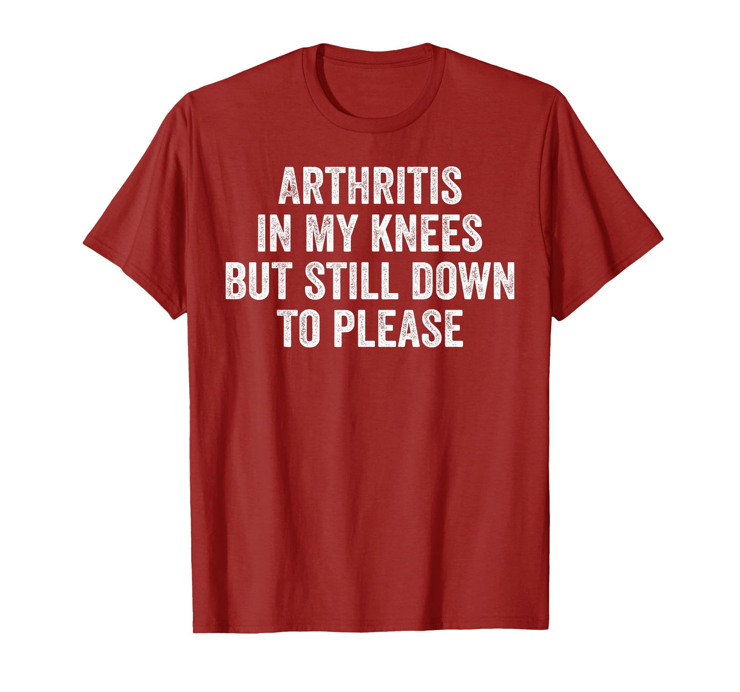 Arthritis In My Knees But Still Down To Please T-Shirt