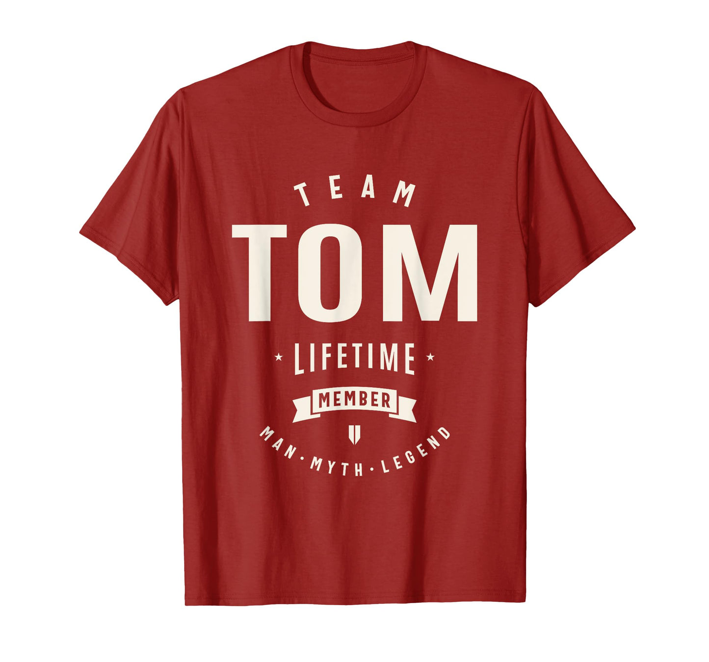 Team Tom Lifetime Member Funny Name Tom T-Shirt