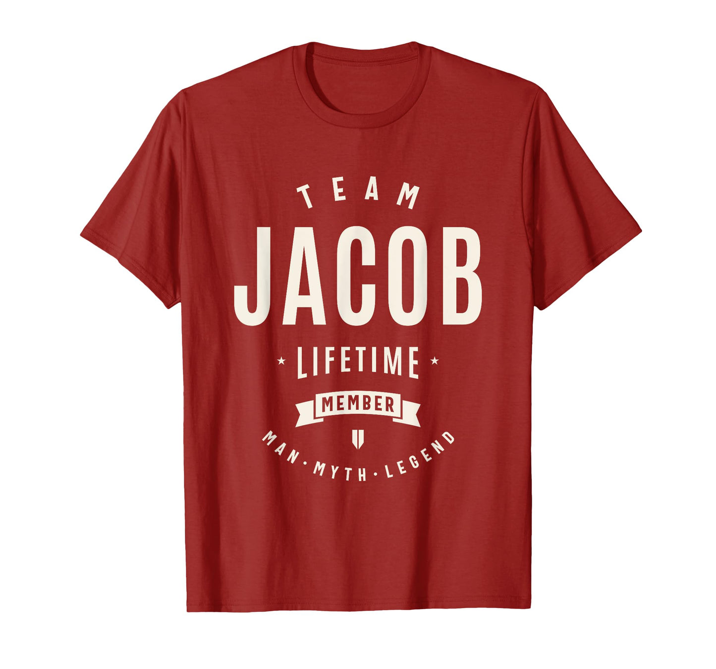 Team Jacob Lifetime Member Funny Name Jacob T-Shirt