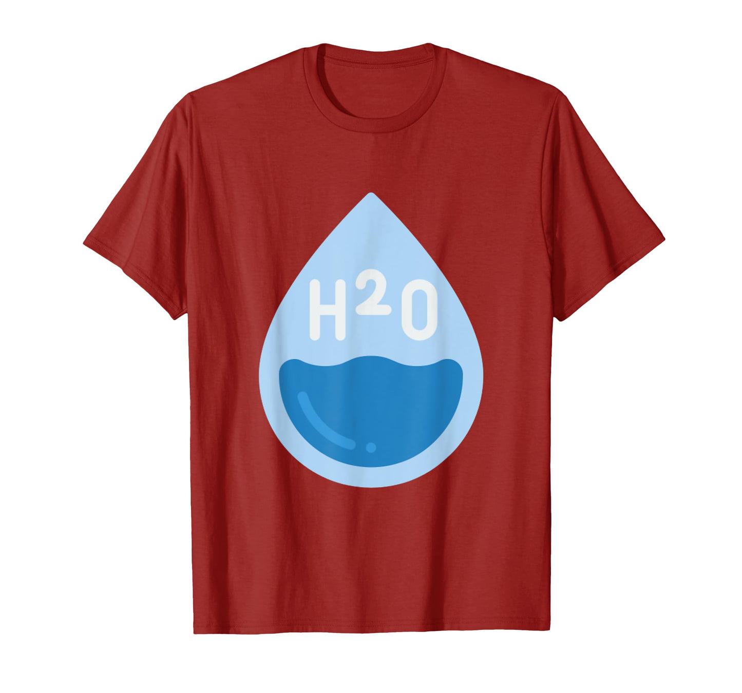 Water Droplet Waterdrop Raindrop Water Lover Hydration T-Shirt