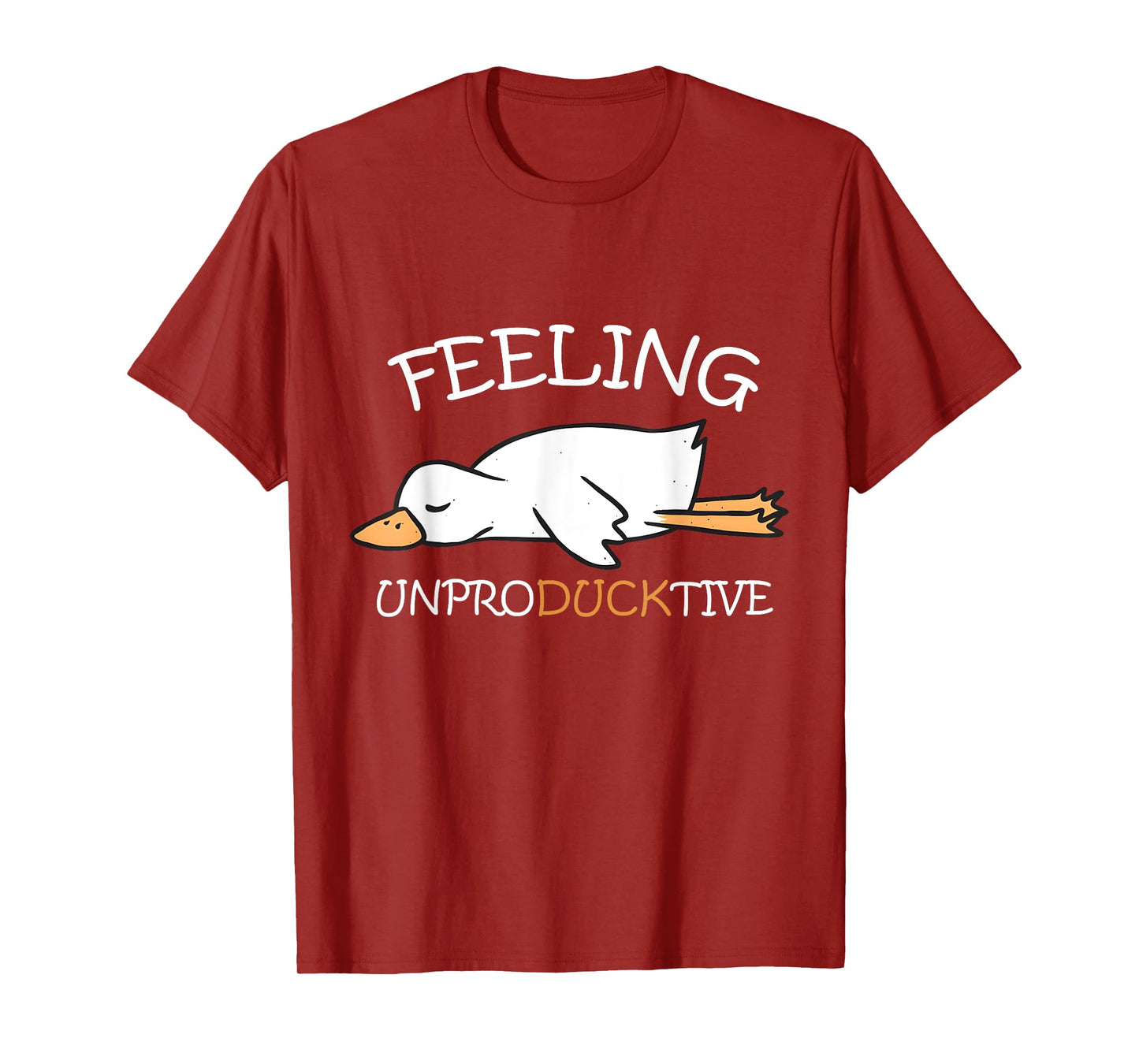 Feeling Unproductive Retro Design For Work And Life T-Shirt