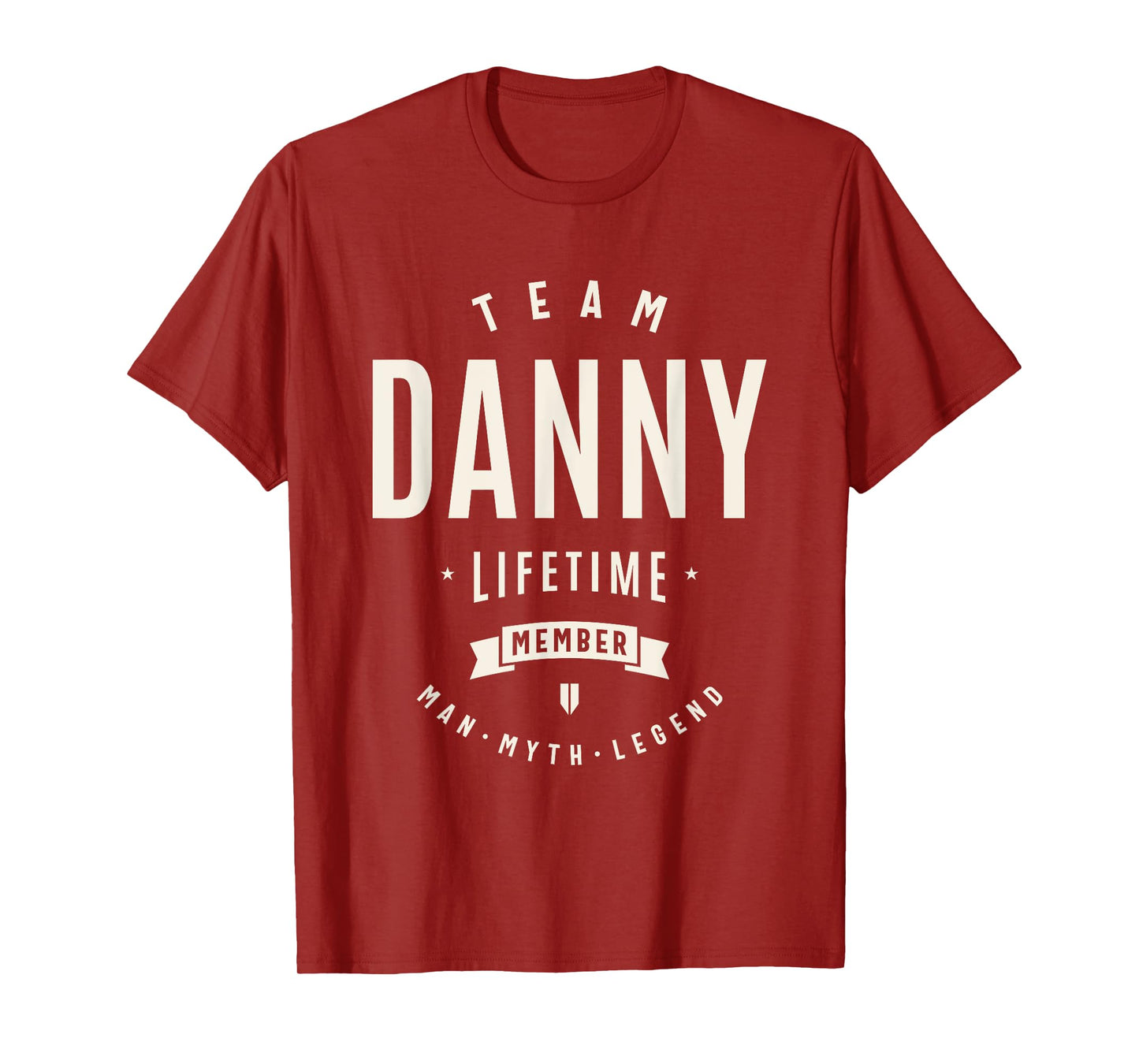 Team Danny Lifetime Member Funny Name Danny T-Shirt