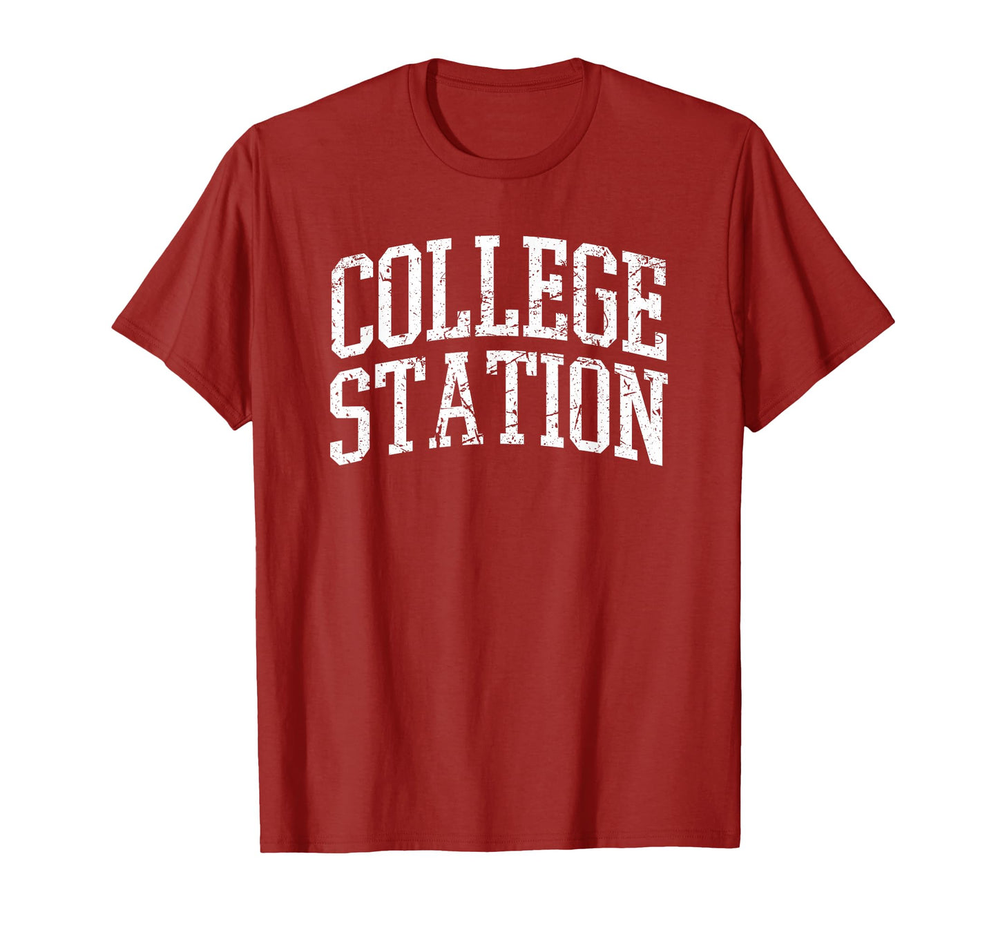 College Station TX- Throwback Design - Vintage Worn Classic T-Shirt