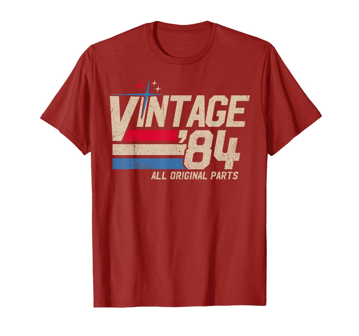 Vintage '84 Retro 41st Birthday for Men Dad USA Since 1984 T-Shirt
