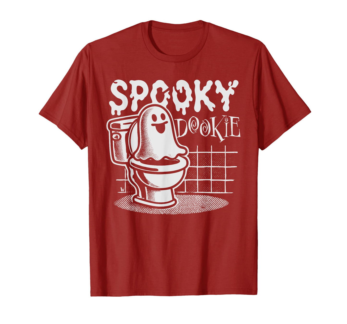Spooky Dookie Halloween Funny For Men Women T-Shirt