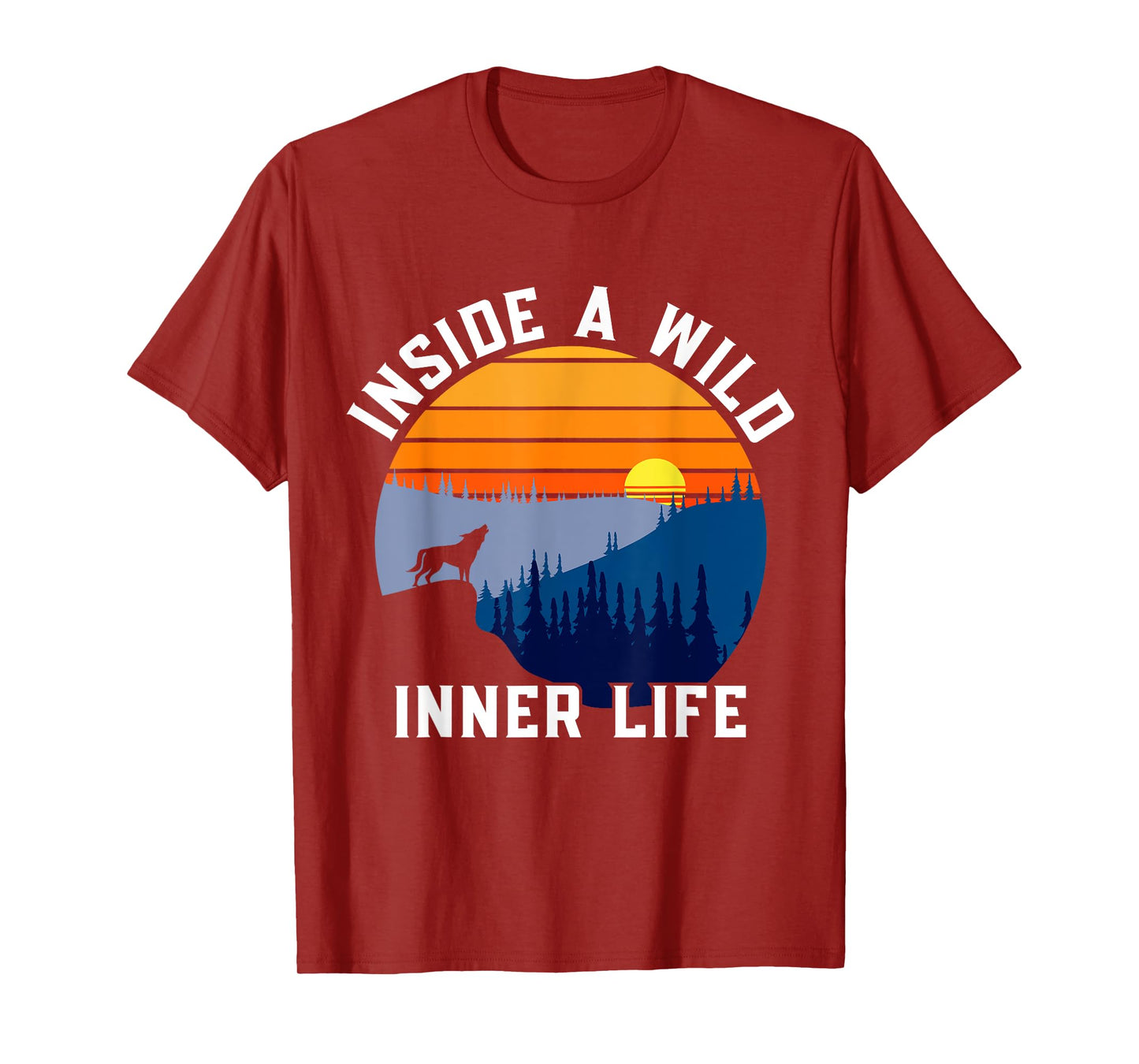 Inside a wild inner Life Introvert T-Shirt