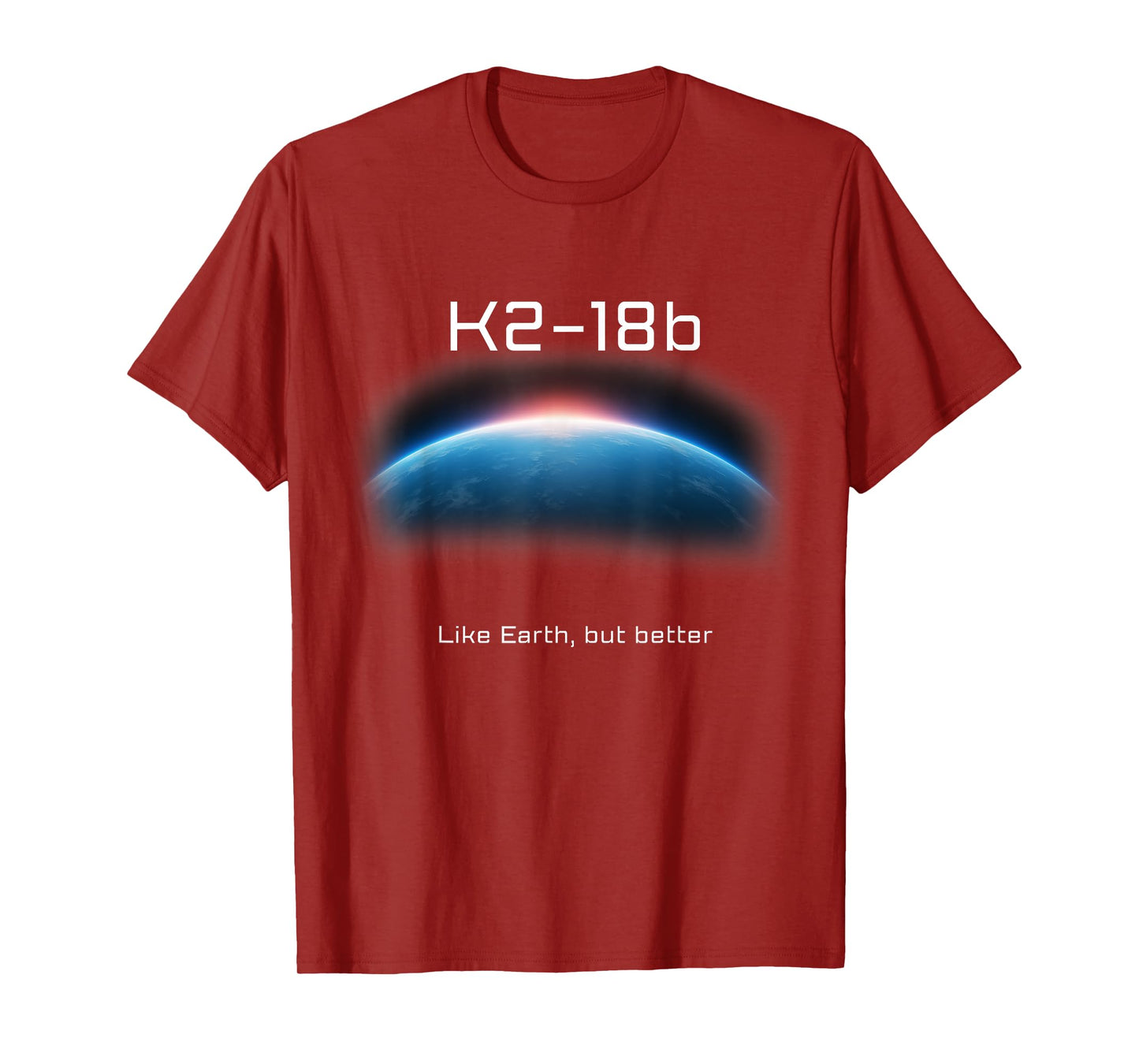 LIFE ON K2-18B Sci-Fi Exoplanet Space Nerds & Astronomy T-Shirt