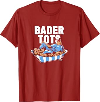 Harrison Bader - Bader Tots - Philadelphia Baseball T-Shirt