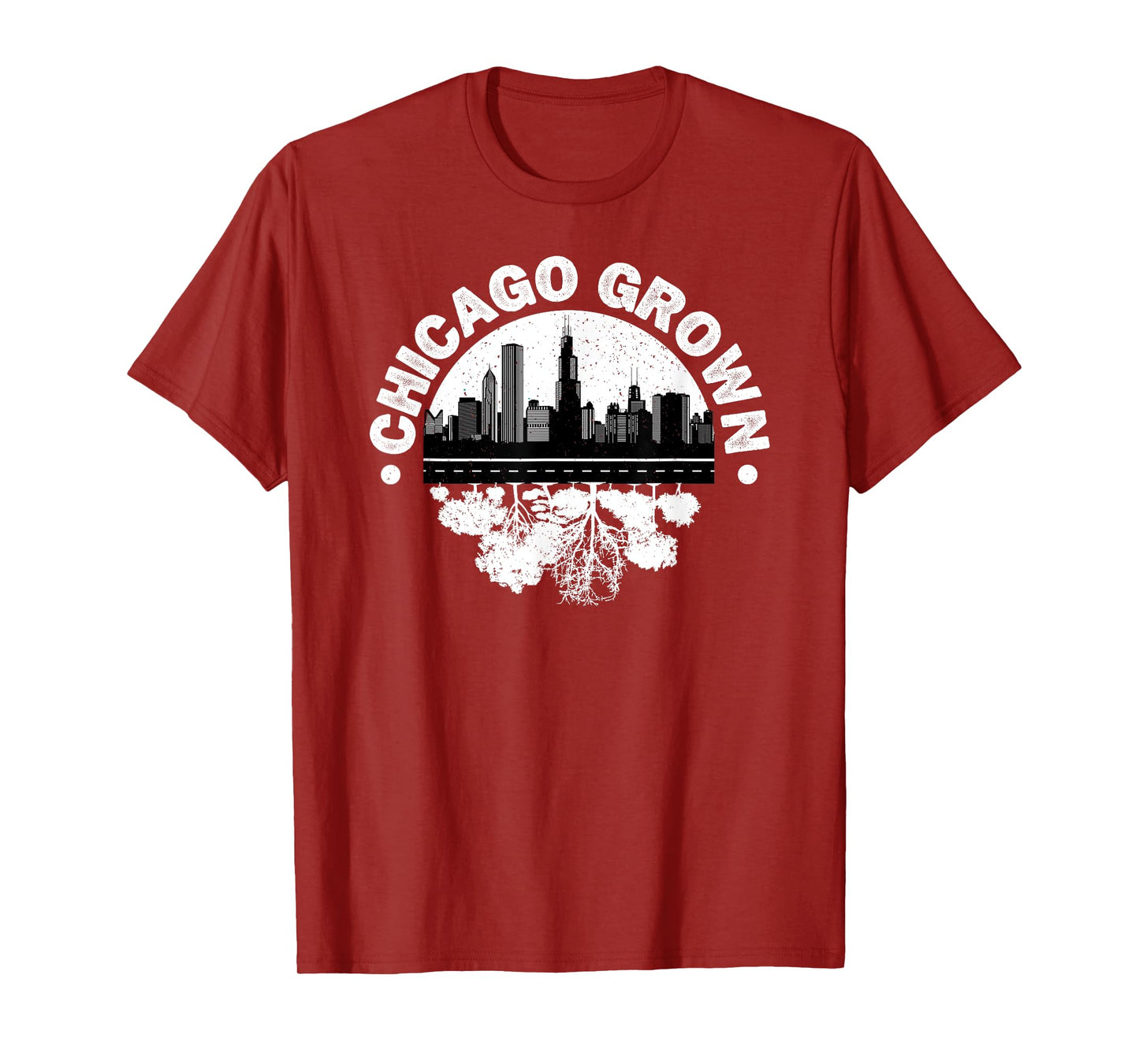Chicago Grown Skyline Roots T-Shirt