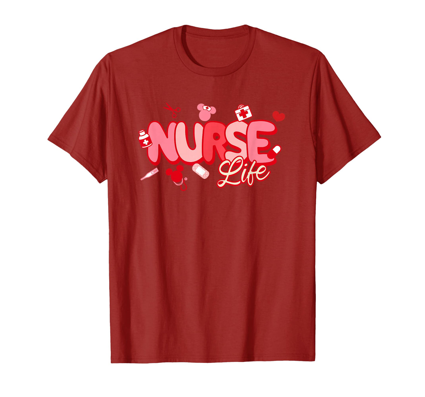 Disney Mickey And Friends Jobs And Roles Nurse Life T-Shirt