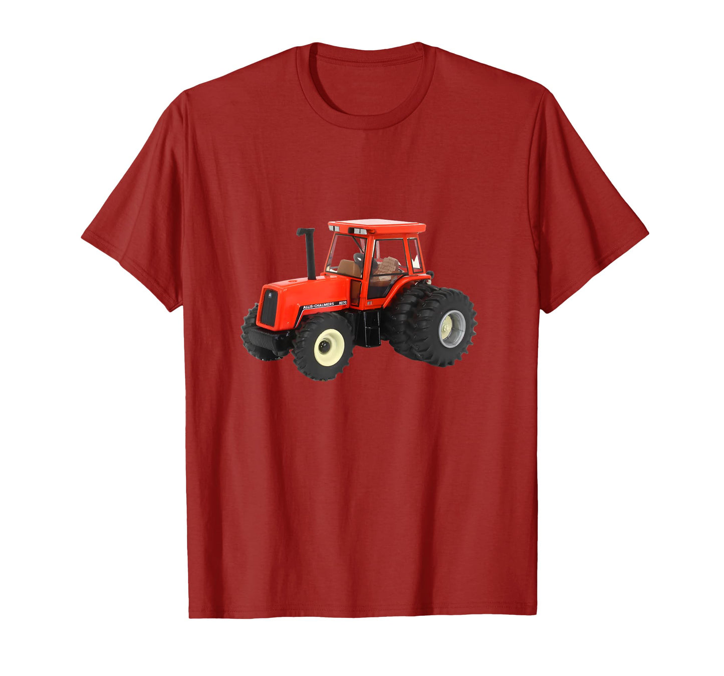 Alis Chalmers 8070 Tractor Vintage Farming Enthusiast T-Shirt