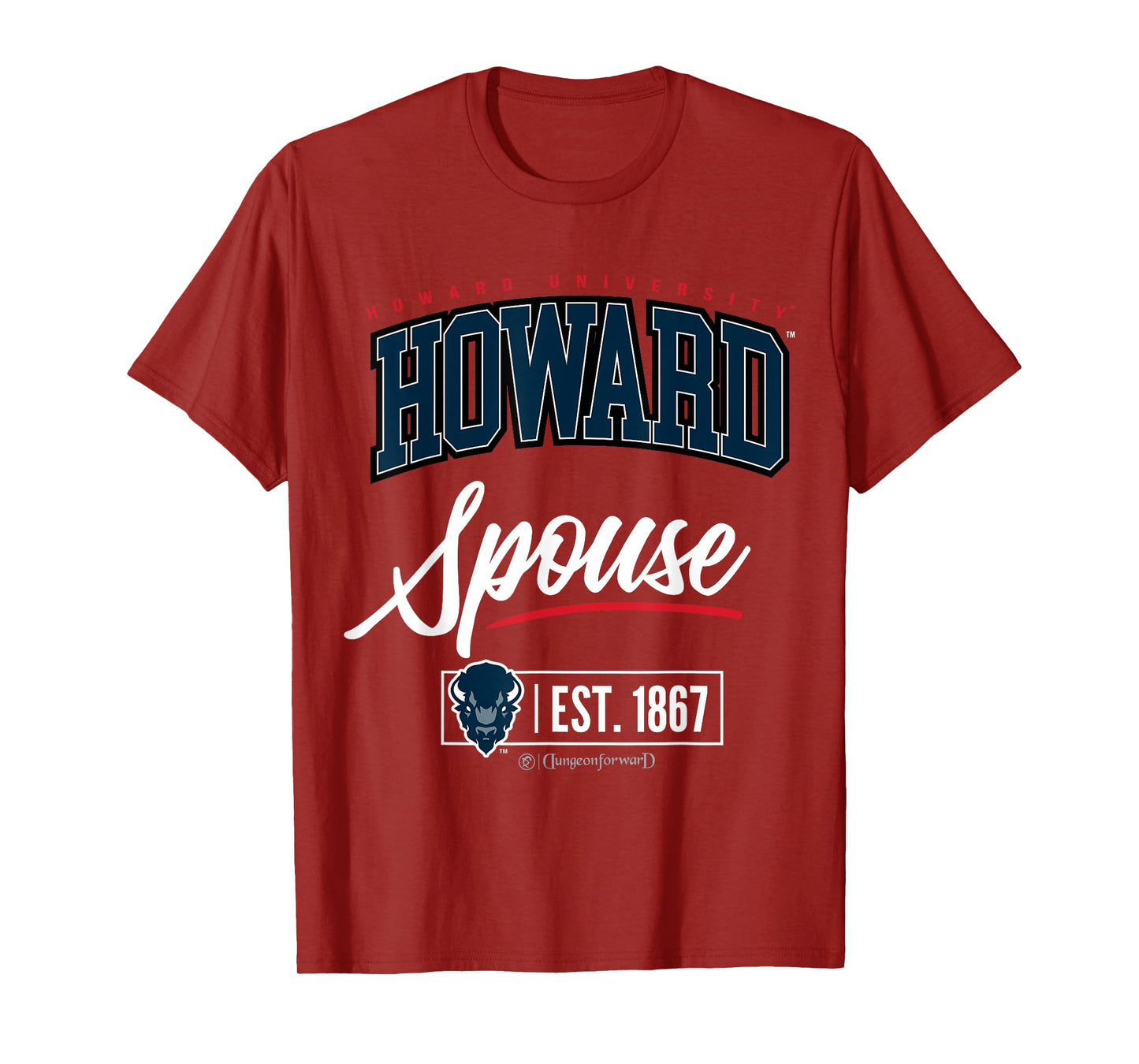 Howard University - HU HBCU Spouse T-Shirt