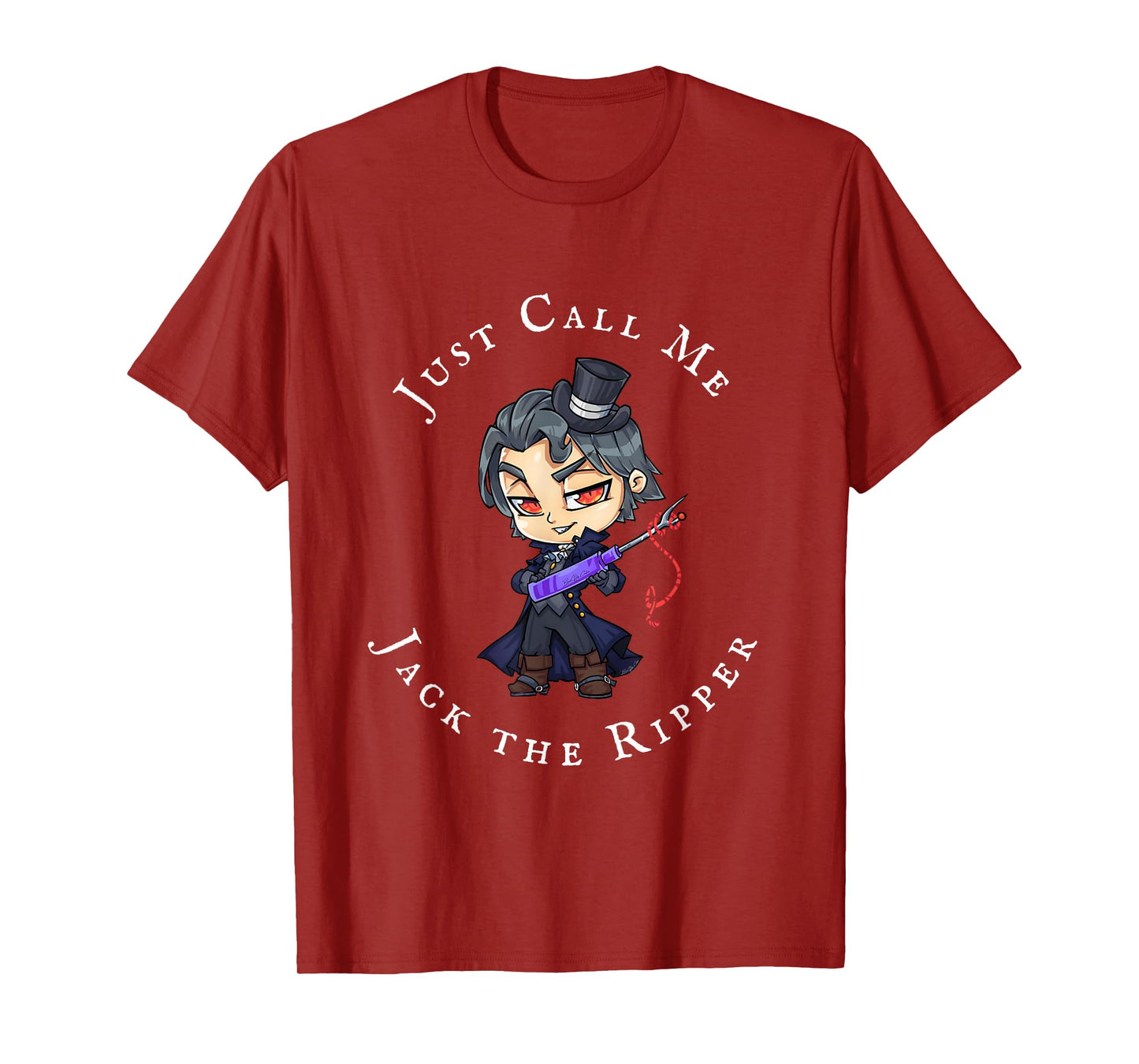 Just Call Me Jack The Ripper Sewing Pun Design T-Shirt