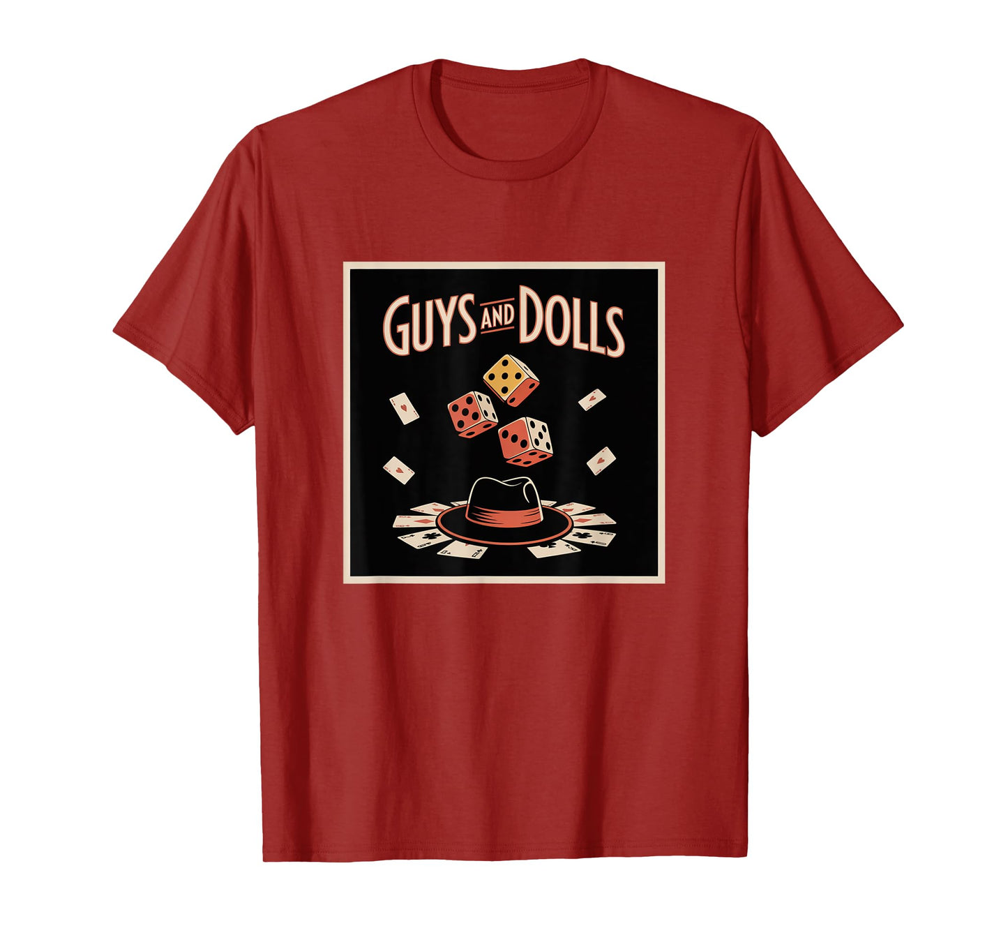 Guys Dolls Retro New York Theatre Musicals Theatre Broadway T-Shirt