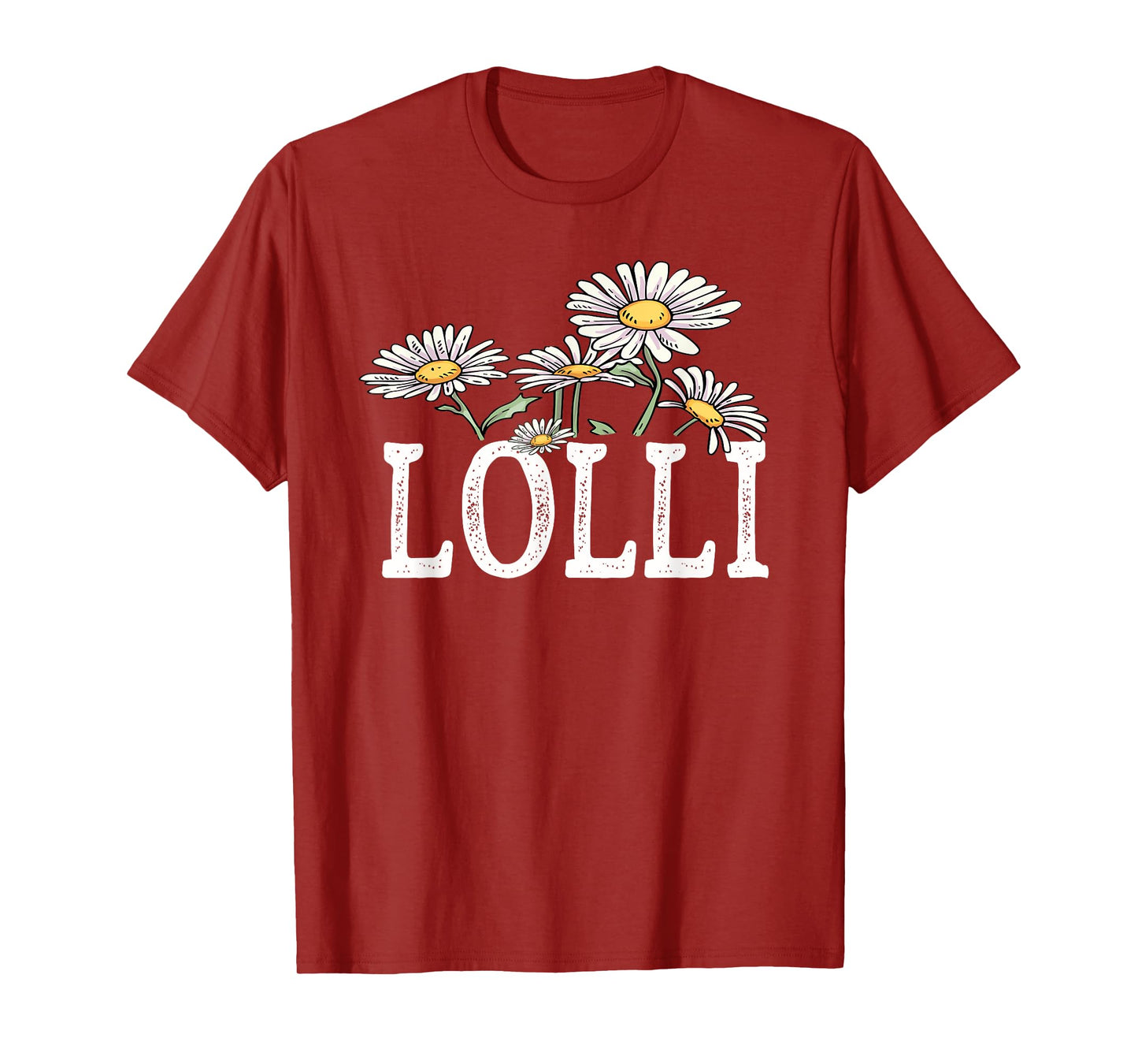 Lolli Floral Chamomile Design Mother's Day Gifts Lolli T-Shirt