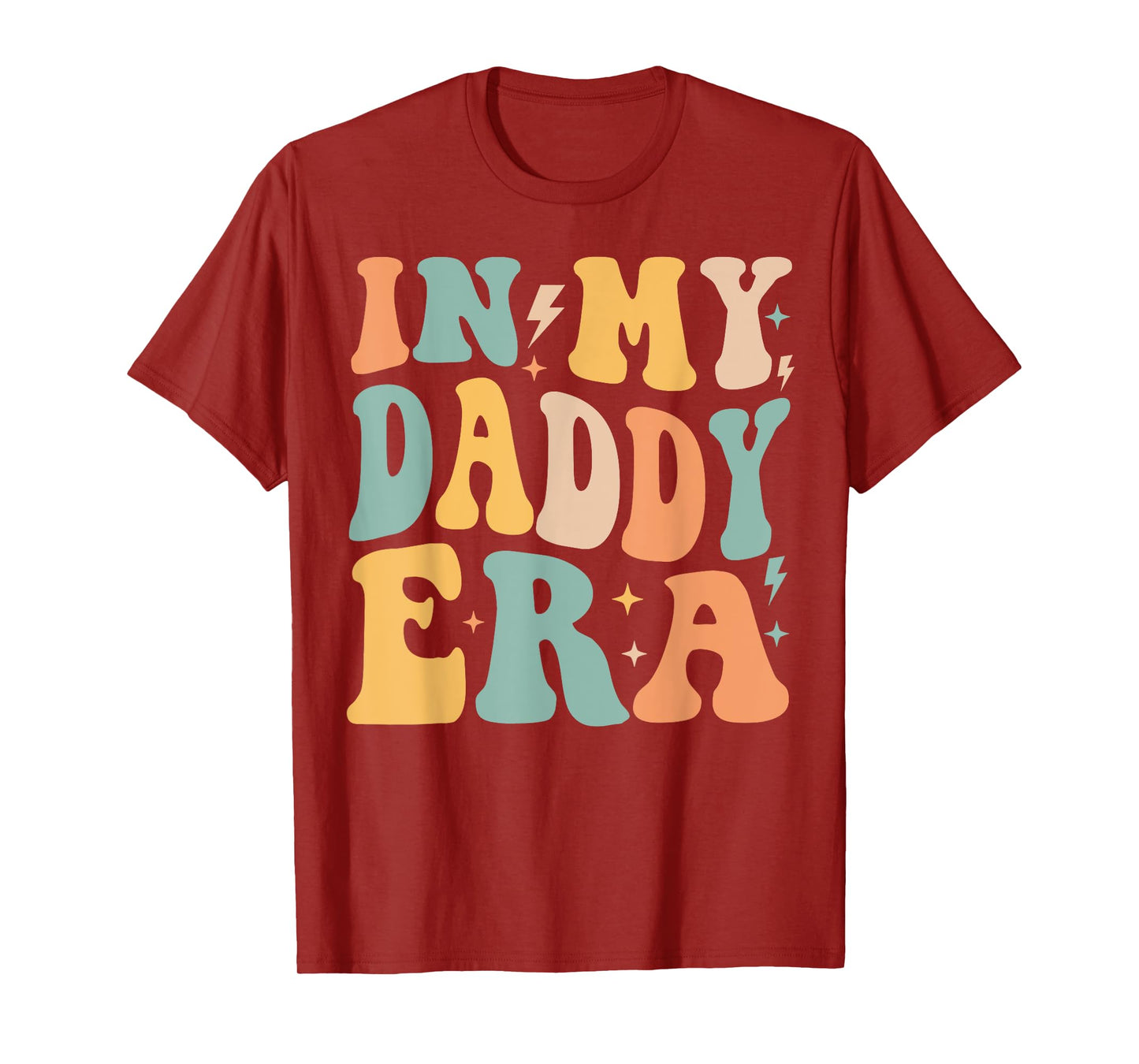 Retro Groovy In My Daddy Era Father's Day T-Shirt
