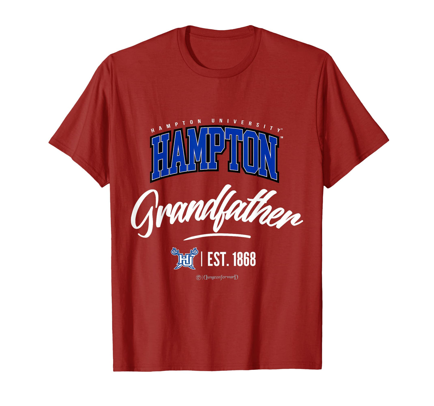 Hampton University - HU HBCU Grandfather T-Shirt