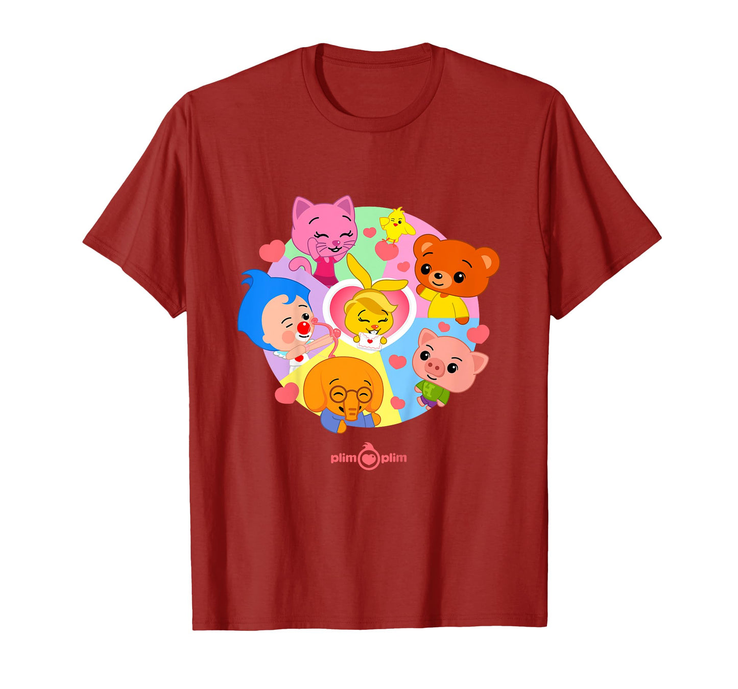 Plim Plim The Hero of Kindness - Valentine's Day Edition T-Shirt