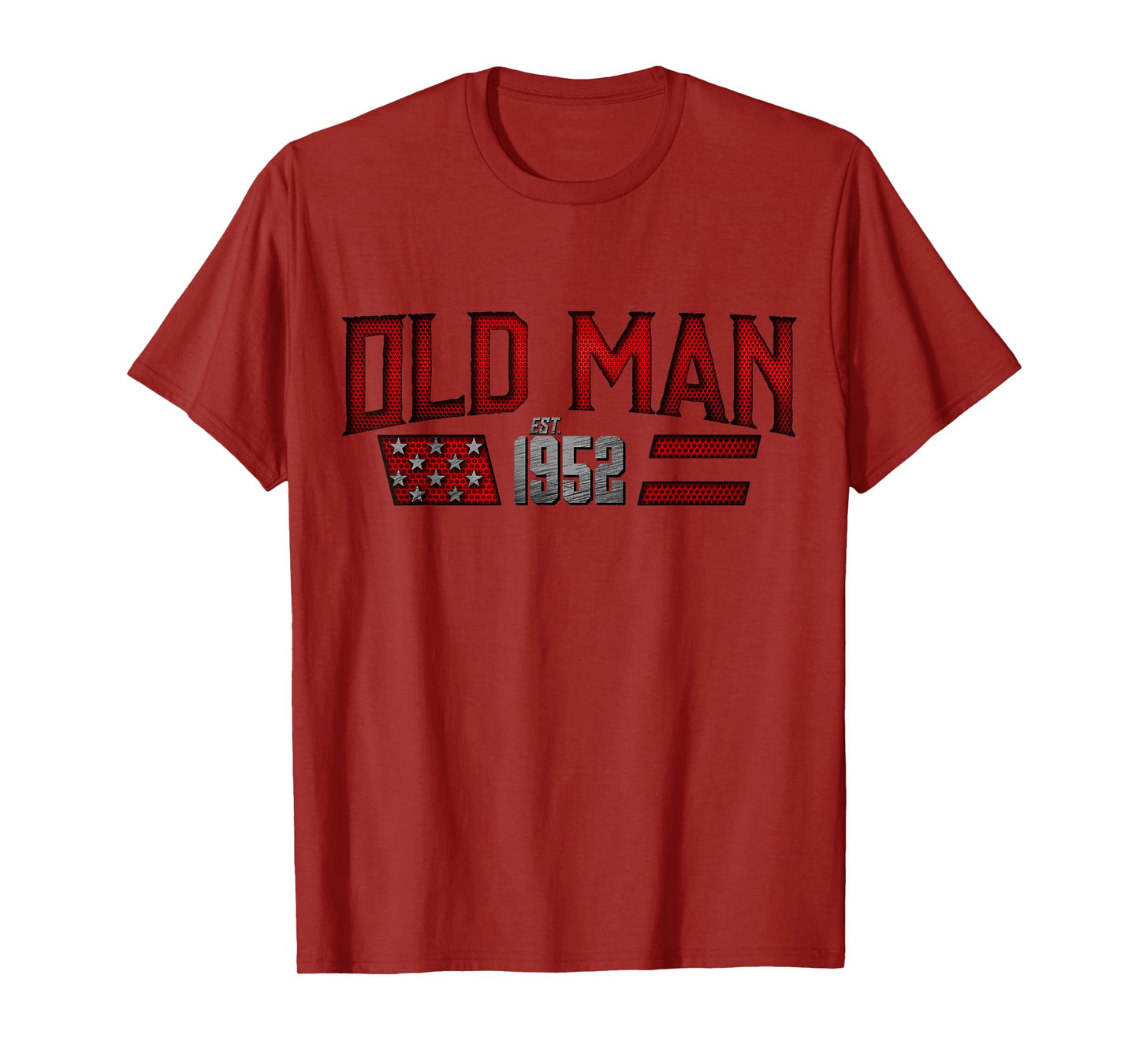 1952 Old Man Red Carbon T-Shirt
