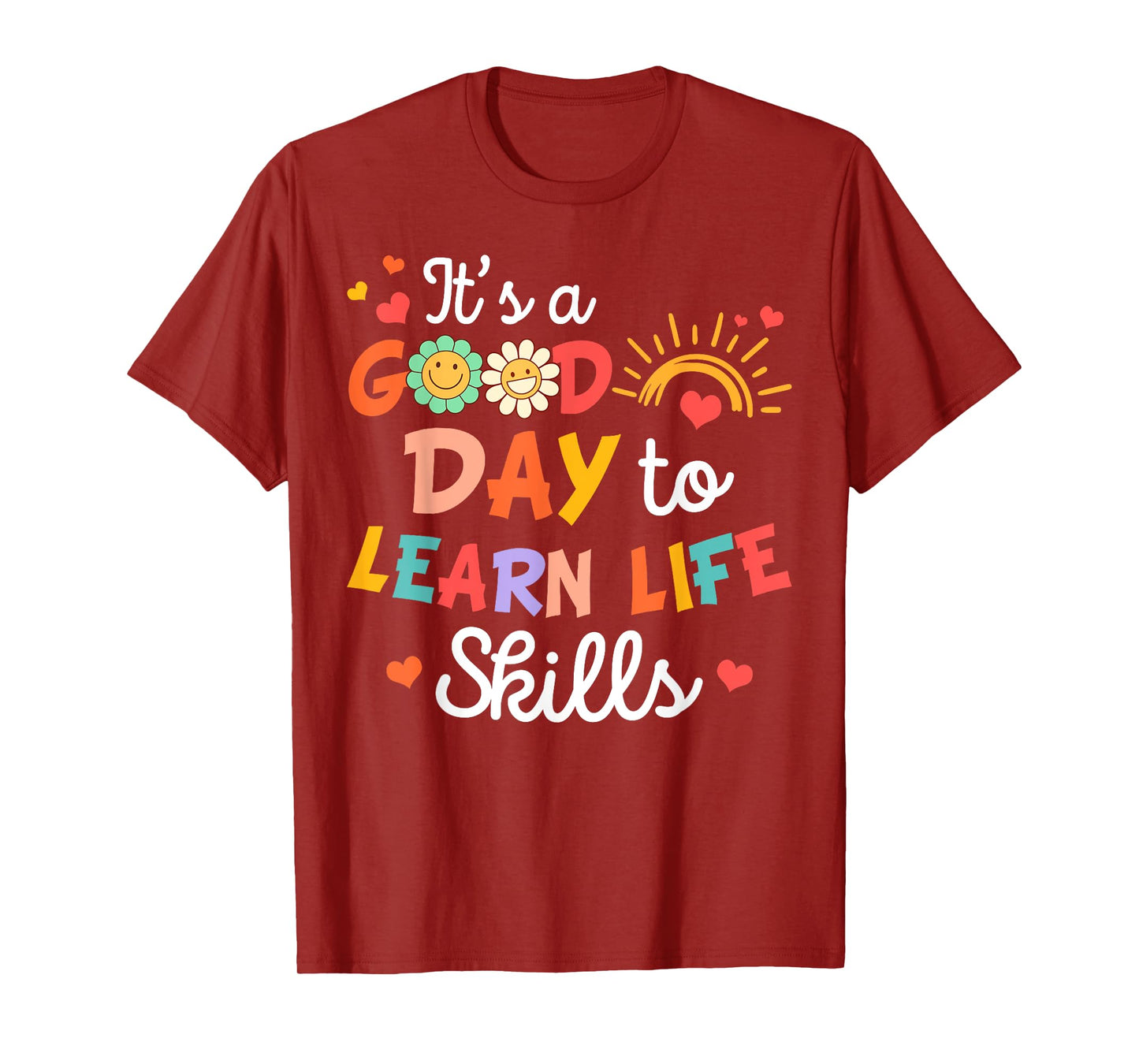 FCS Teacher Consumer Science Good Day To Learn Life Skills T-Shirt