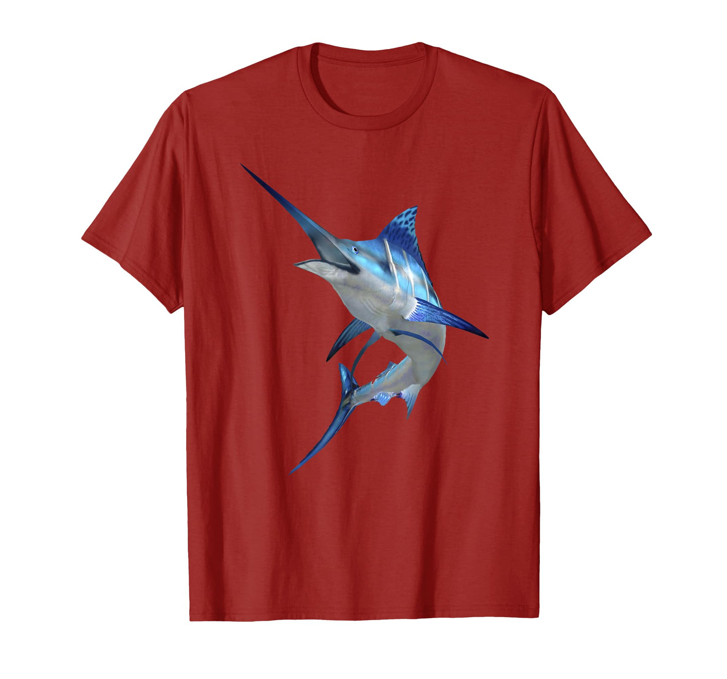 Beautiful Marlin Fish Nautical Fishing Marine Wildlife T-Shirt