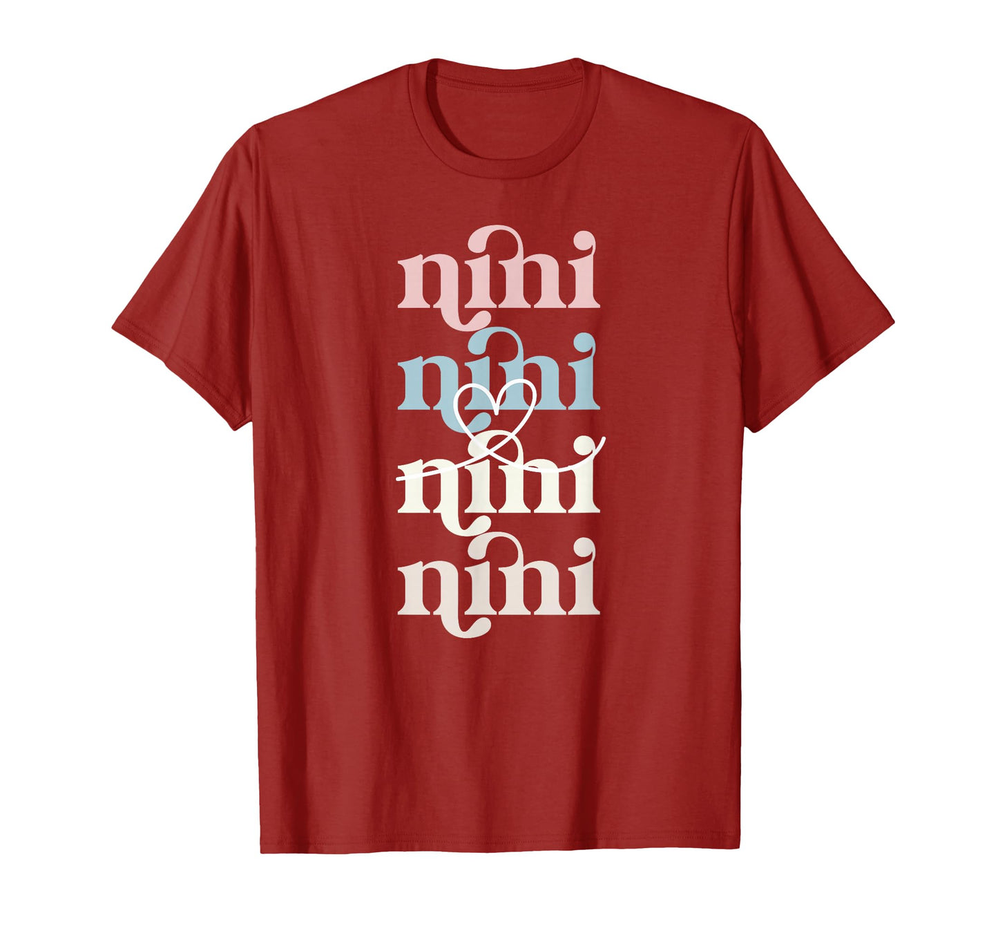 Nini Grandma Proud Nini Grandmother T-Shirt