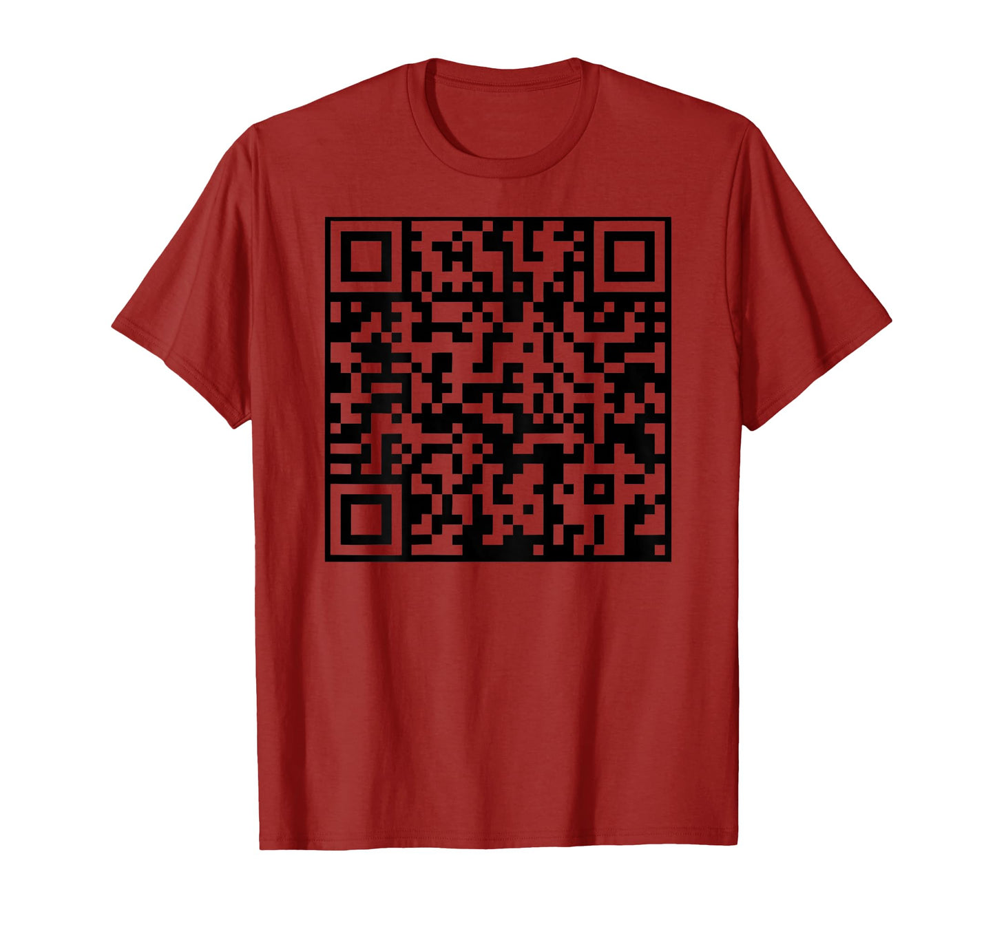 Funny QR President Trump Dance Code (on back) T-Shirt