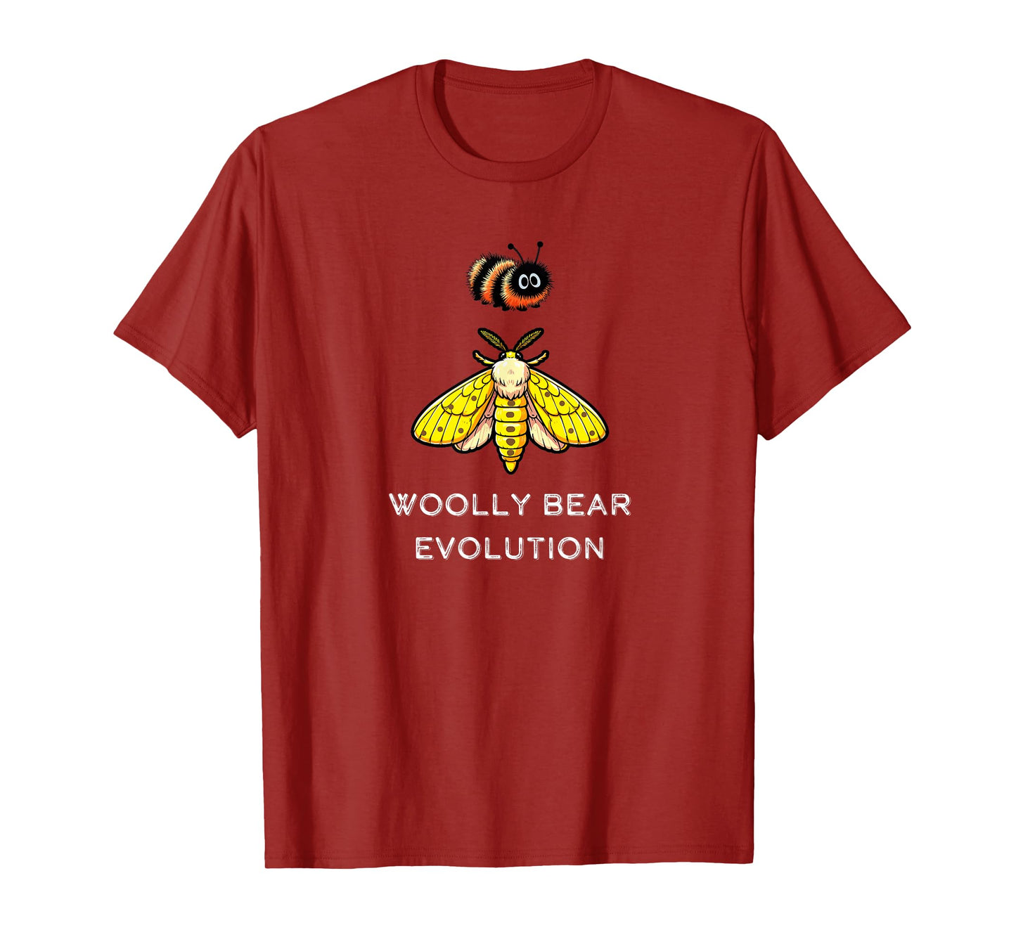 Woolly Bear Caterpillar Isabella Tiger Moth T-Shirt