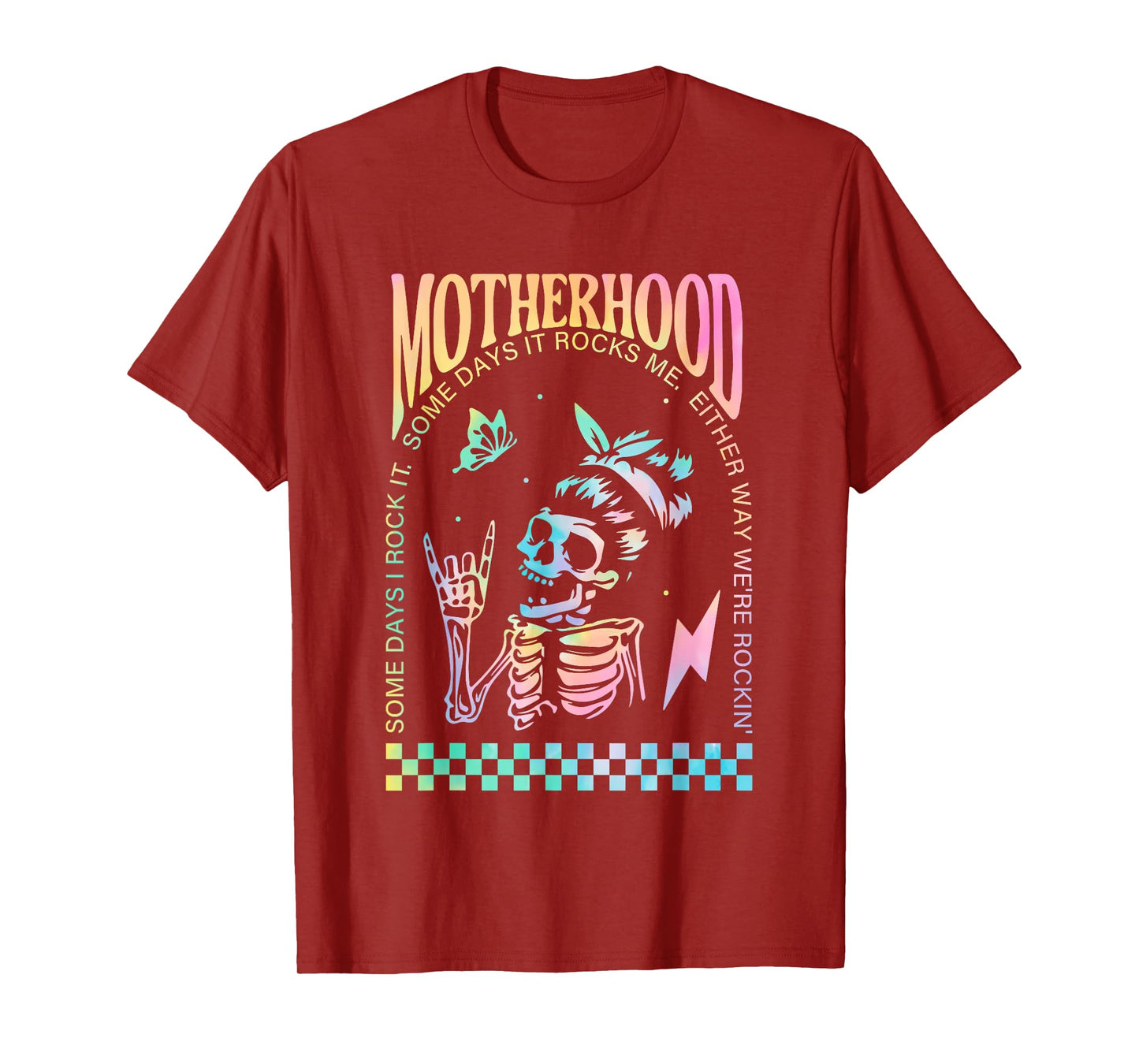 Rockin' Motherhood Tie Dye T-Shirt