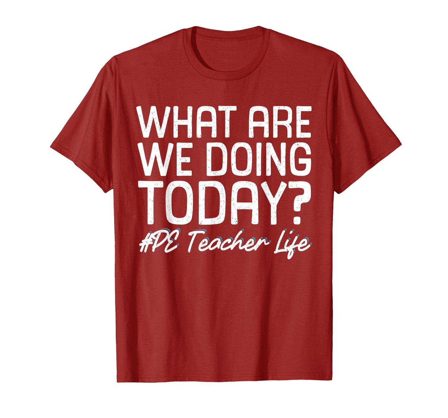 What Are We Doing Today? #PE Teacher Life T-Shirt