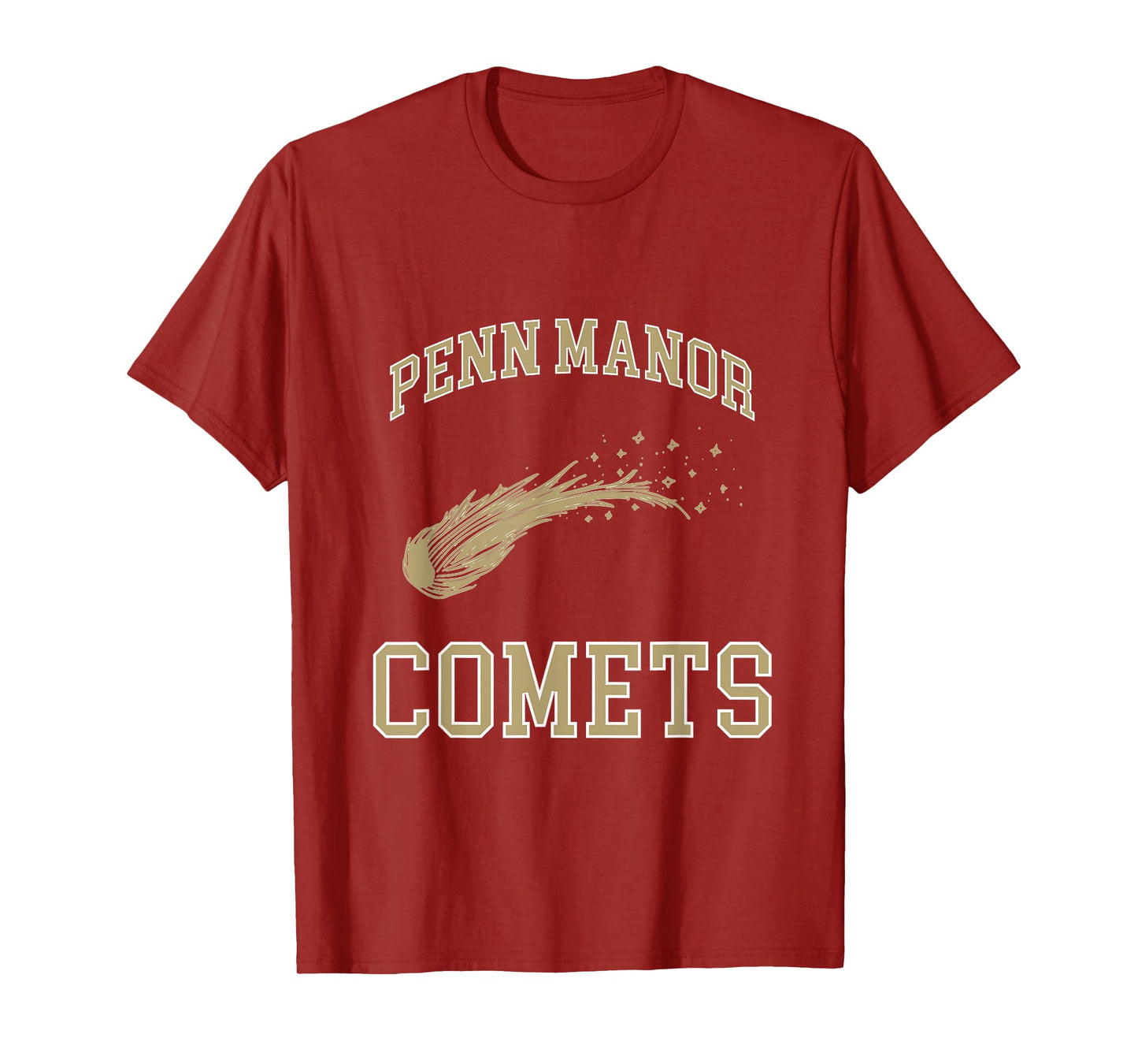 Penn Manor Comets Vintage High School Spirit Wear T-Shirt